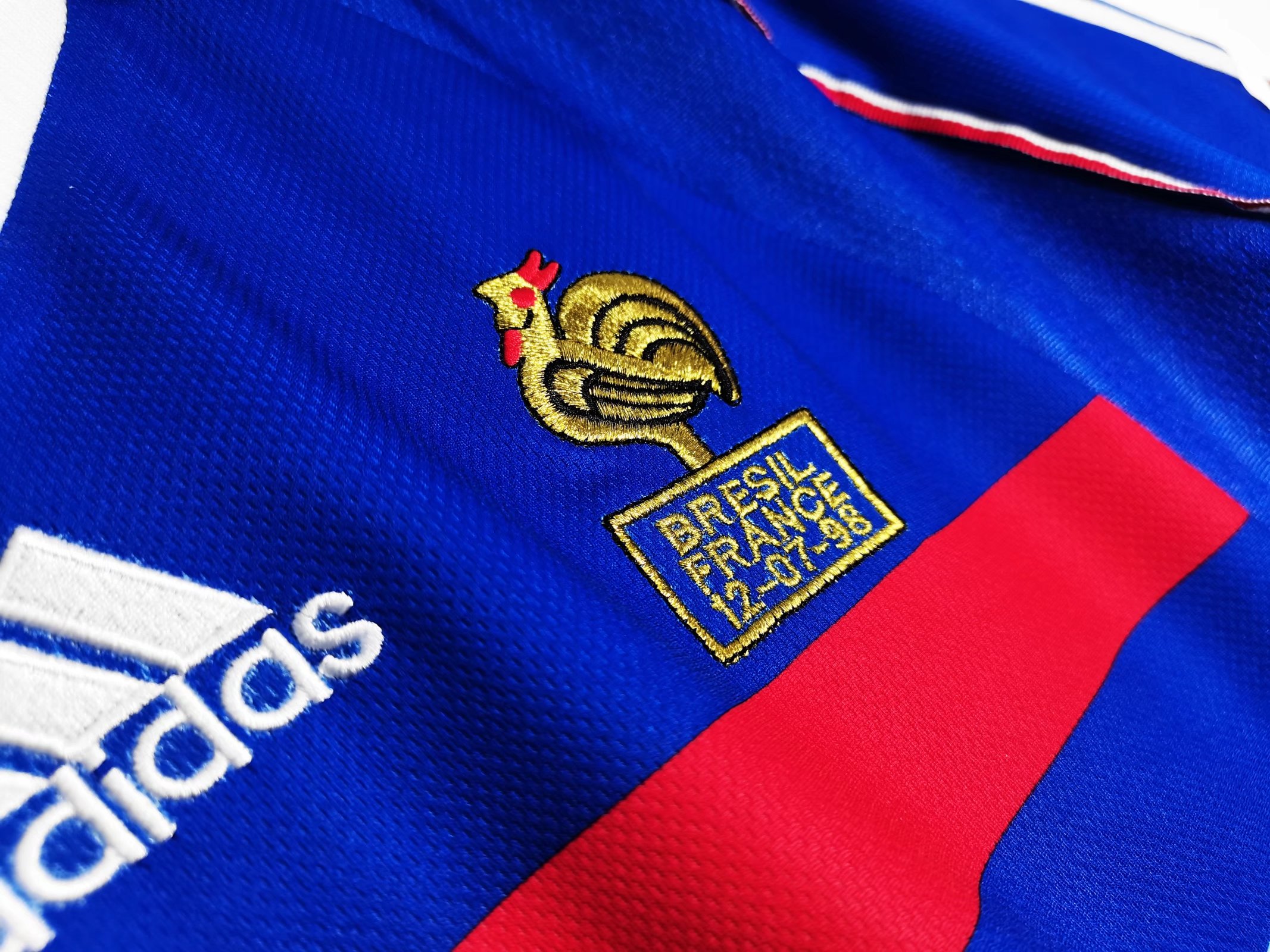 1998 France Home Retro Jersey/1998 法国主场复古
