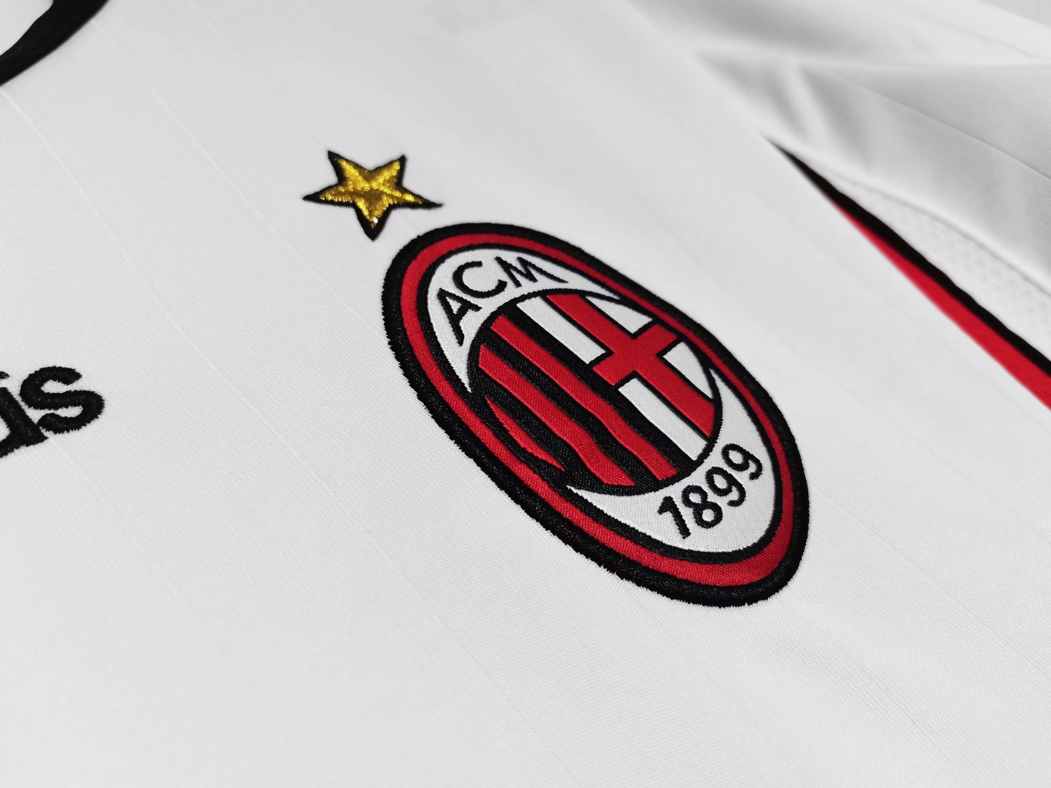 2006-07 AC Milan Away Long Sleeve Retro Jersey/06-07 AC米兰客场长袖
