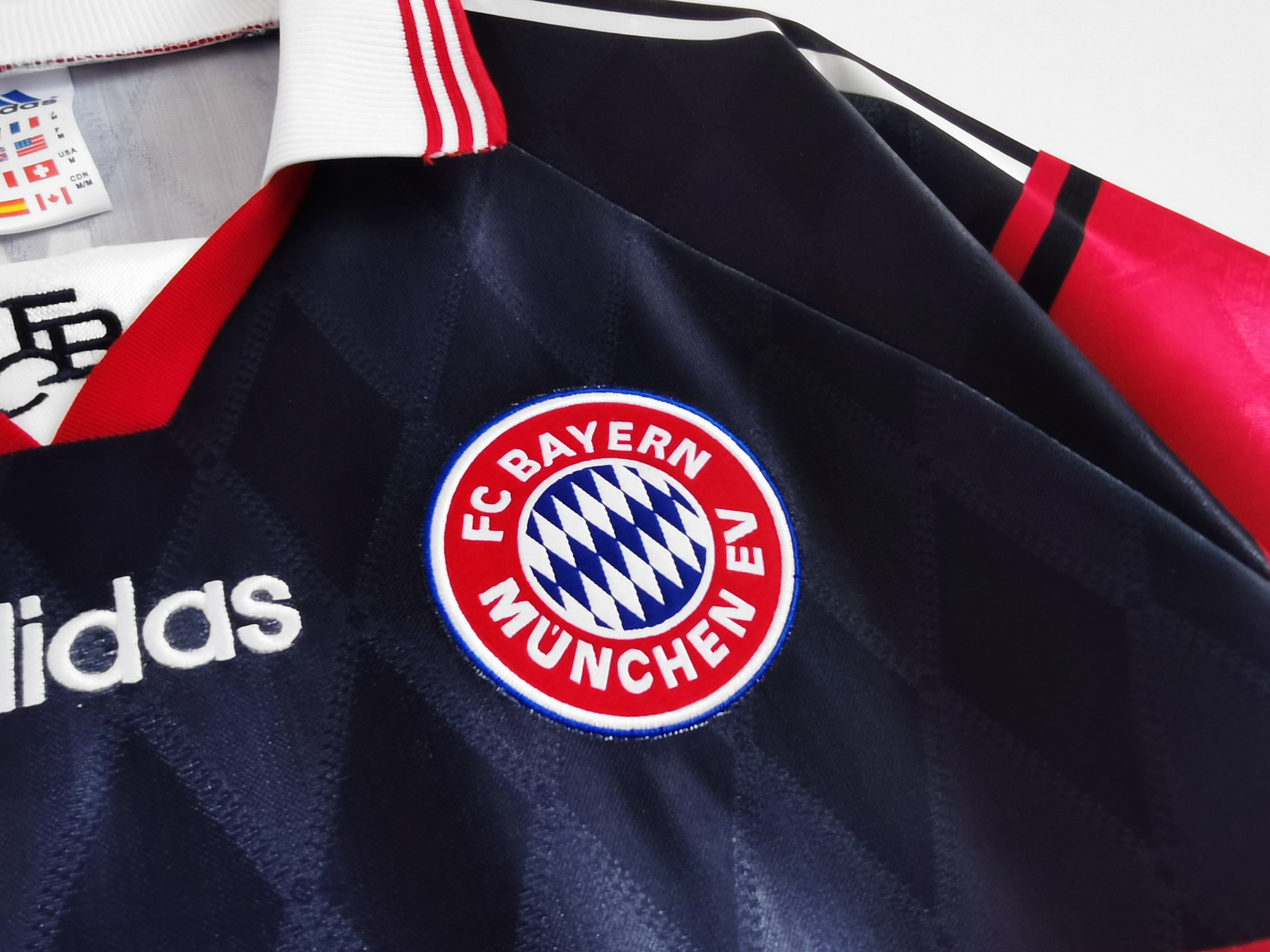 1997-99 Bayern Munich Home Retro Jersey/97-99 拜仁主场