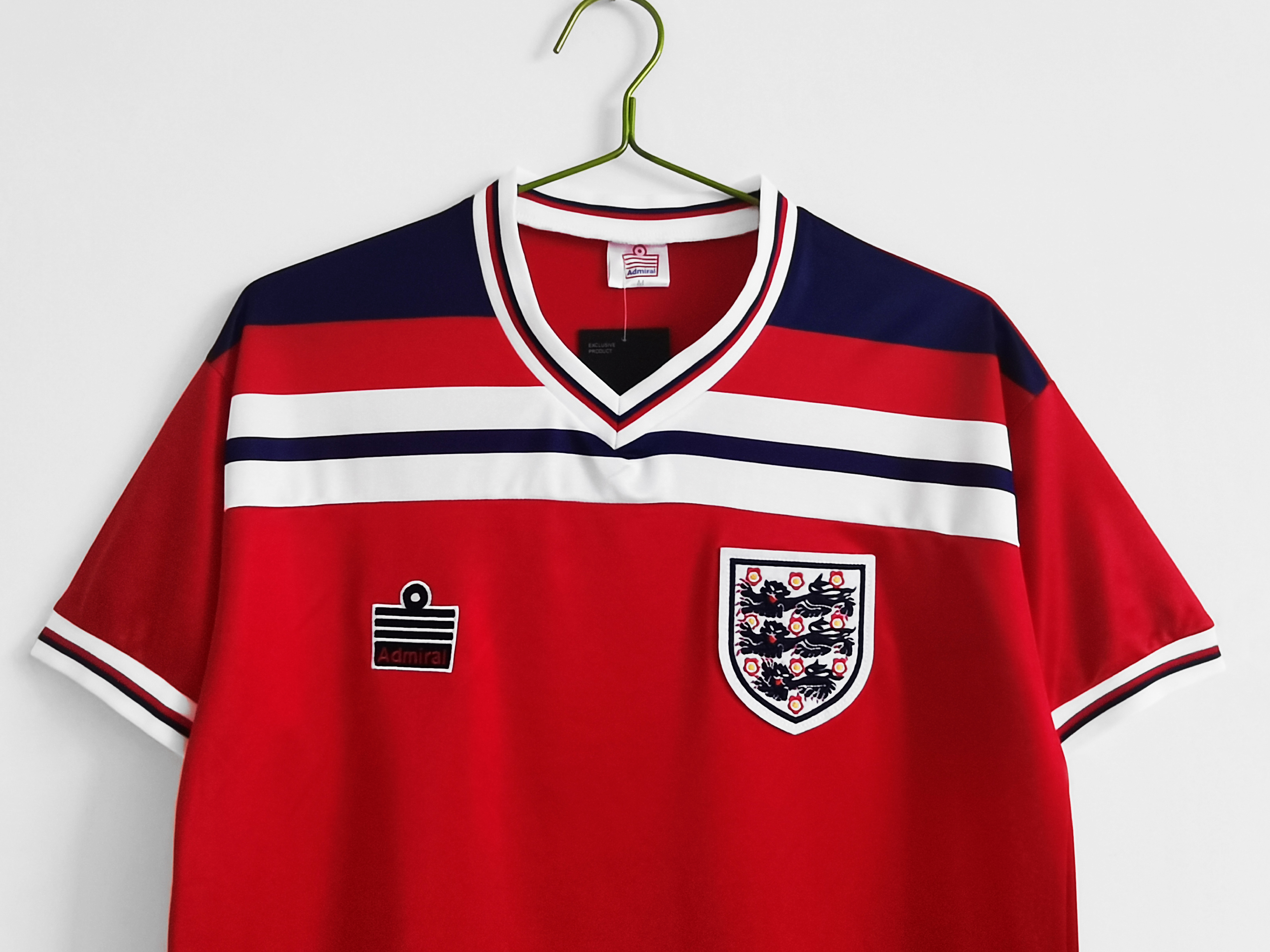 1982 England Away Retro Jersey/1982 英格兰客场