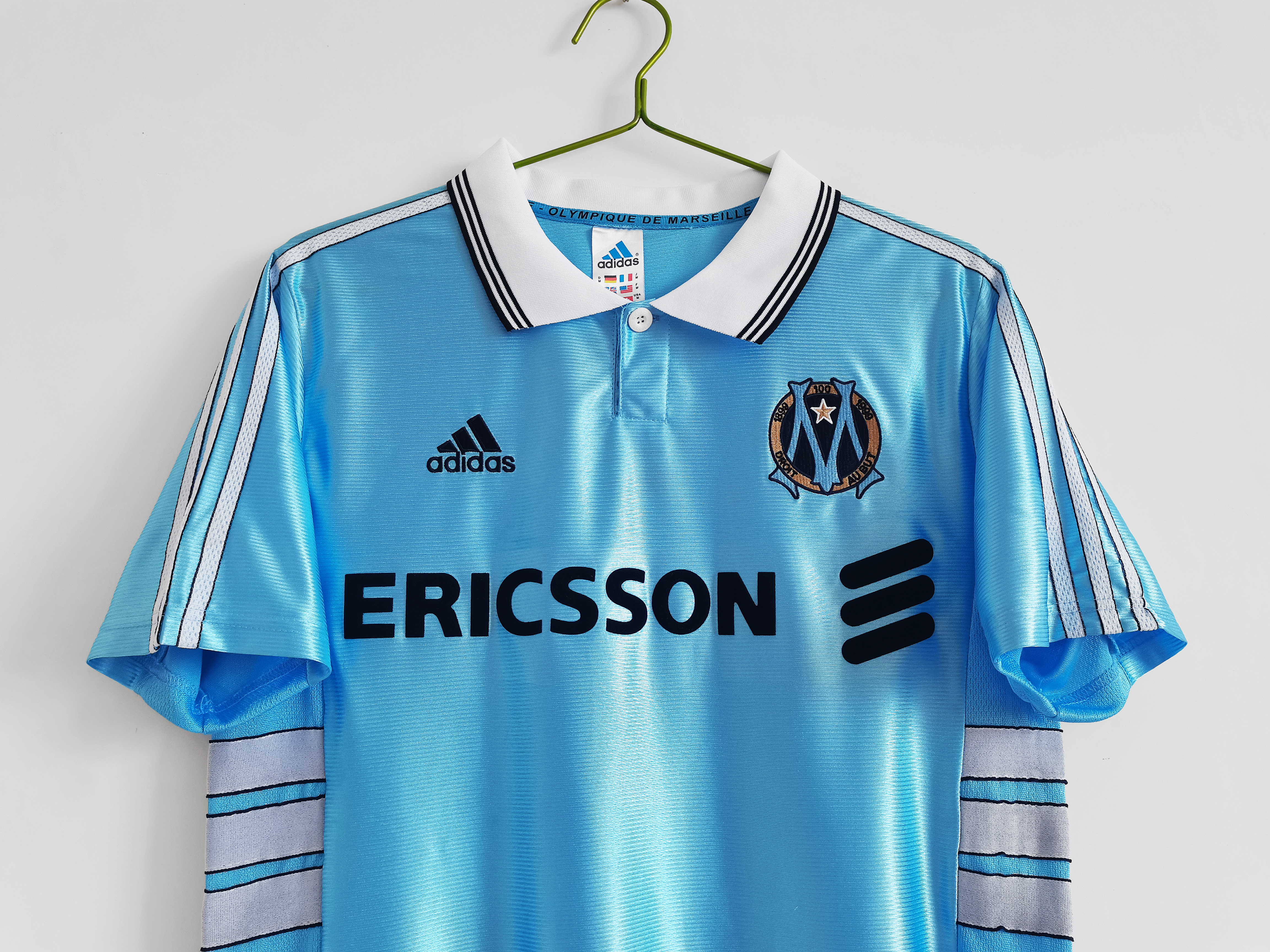 1998-99 Olympique Marseille Away Retro Jersey/98-99 马赛客场