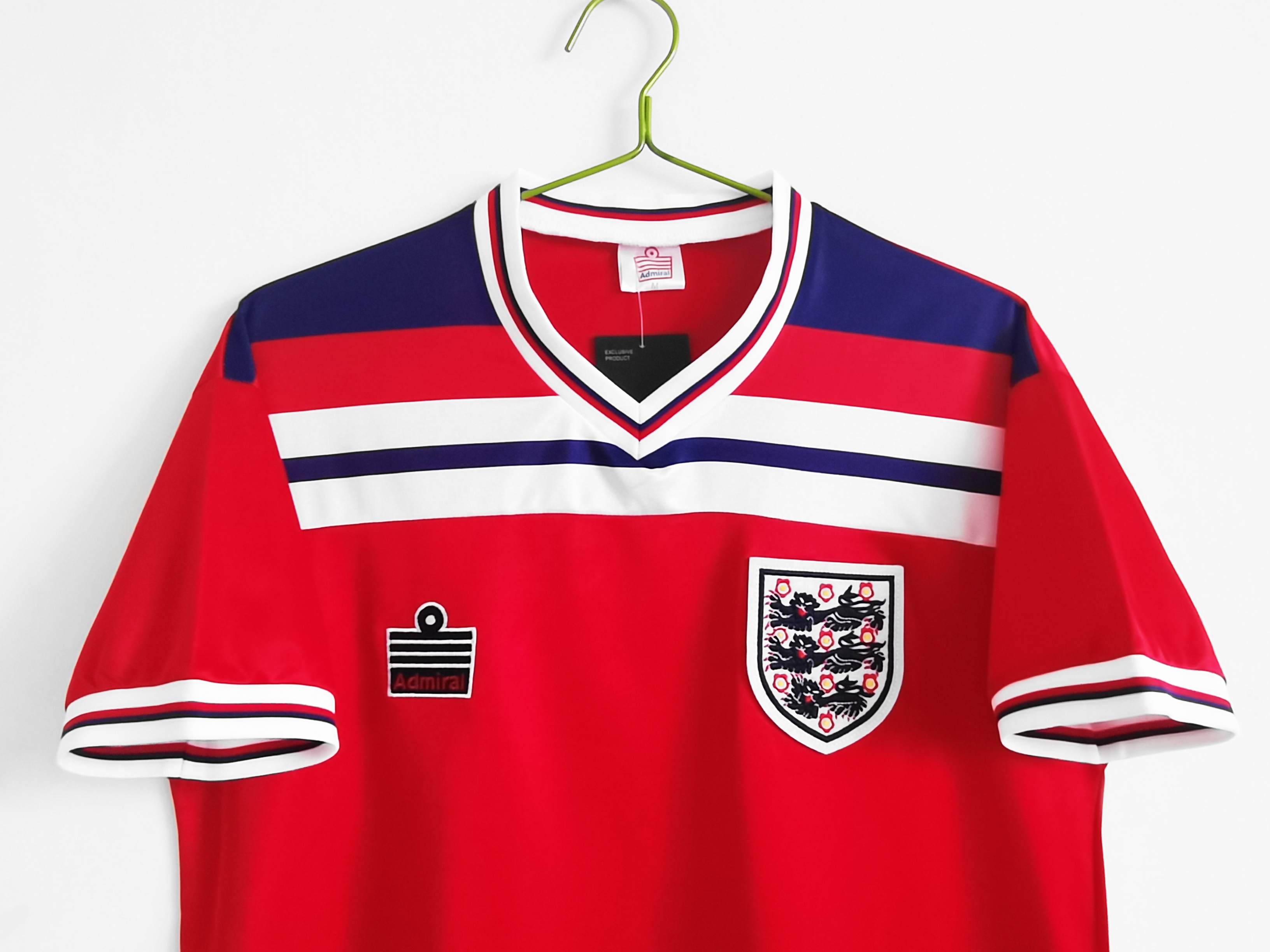 1982 England Away Retro Jersey/1982 英格兰客场