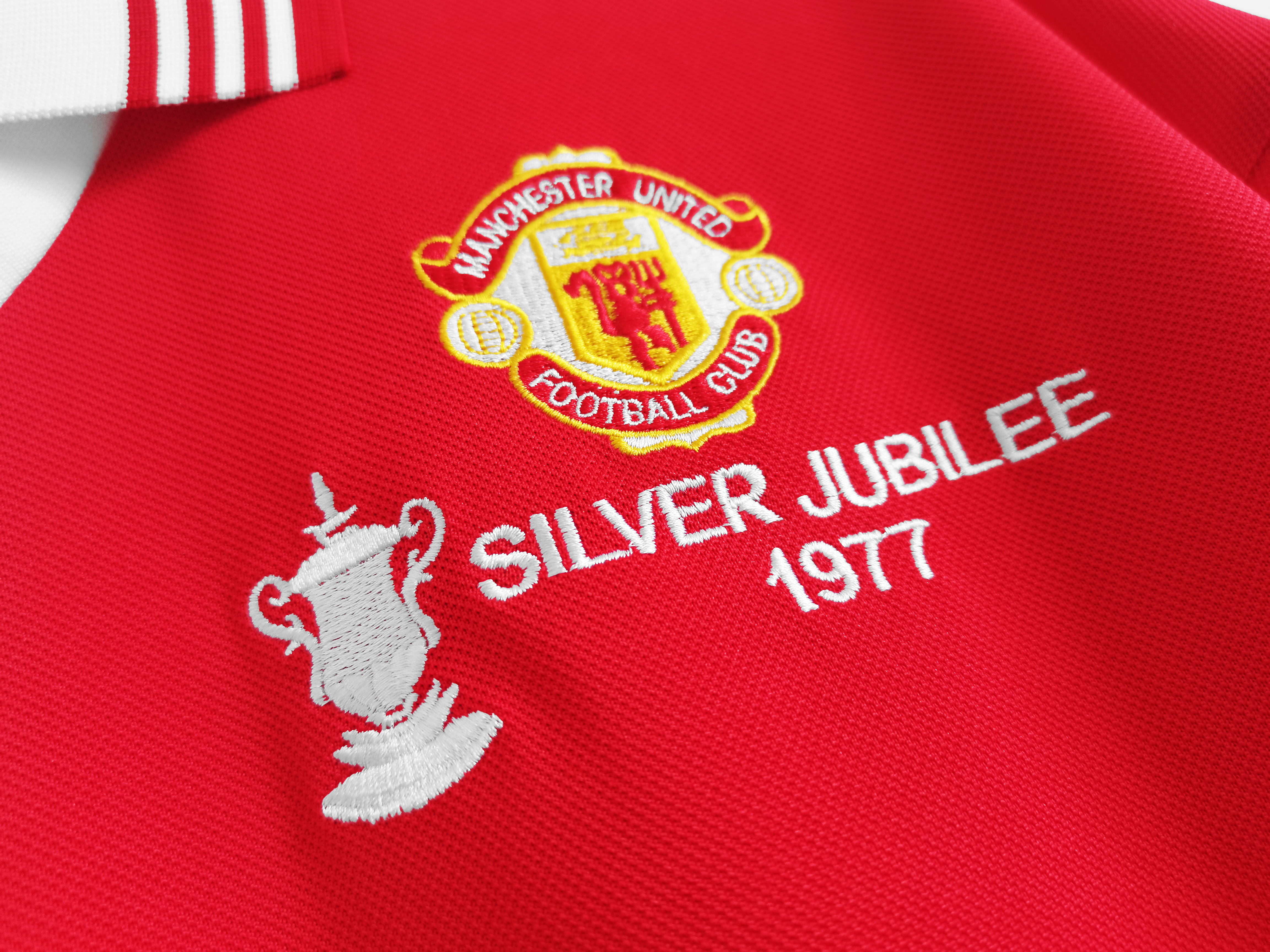 1977 Manchester United Home Retro Jersey/1977 曼联主场