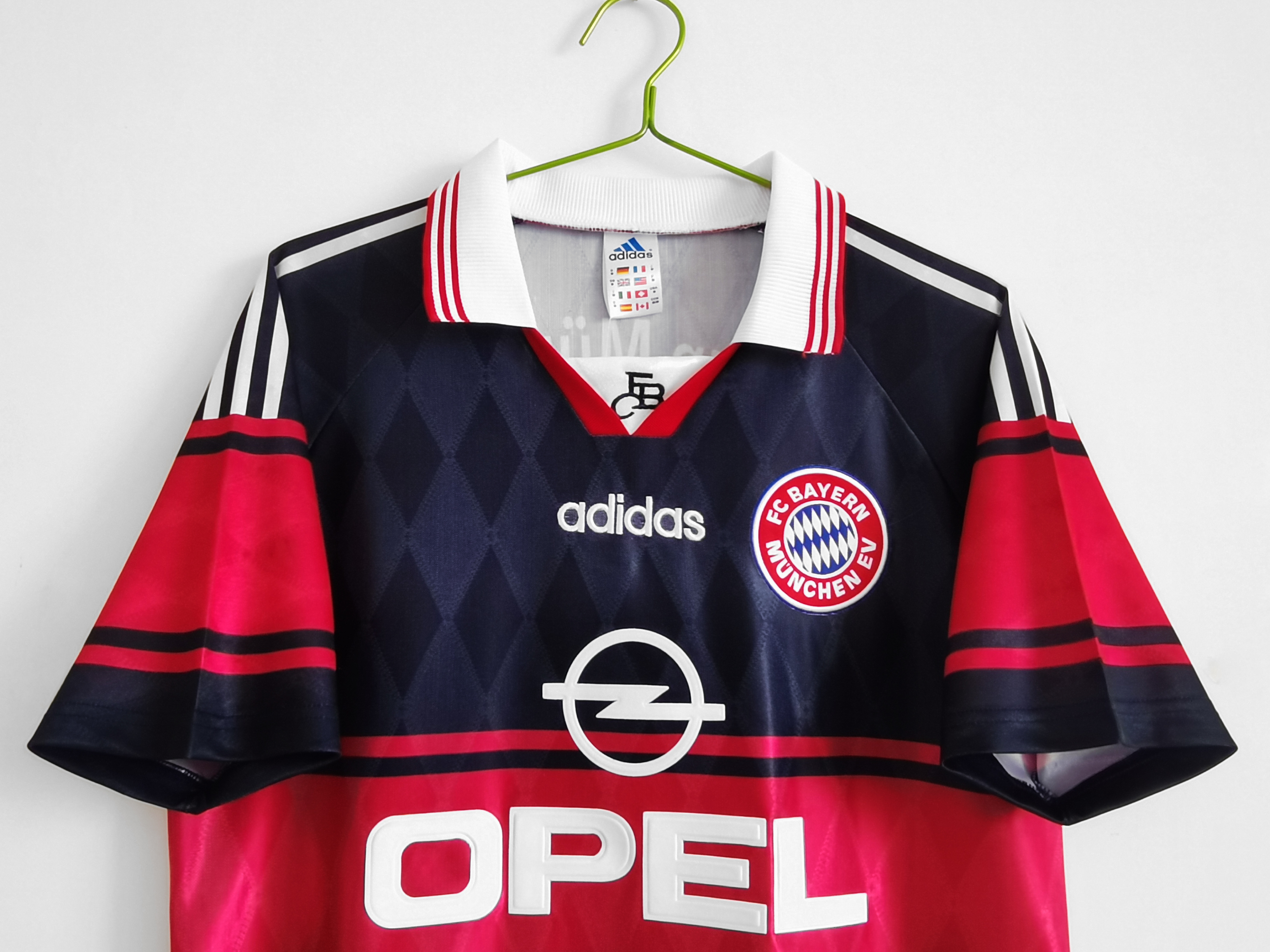 1997-99 Bayern Munich Home Retro Jersey/97-99 拜仁主场
