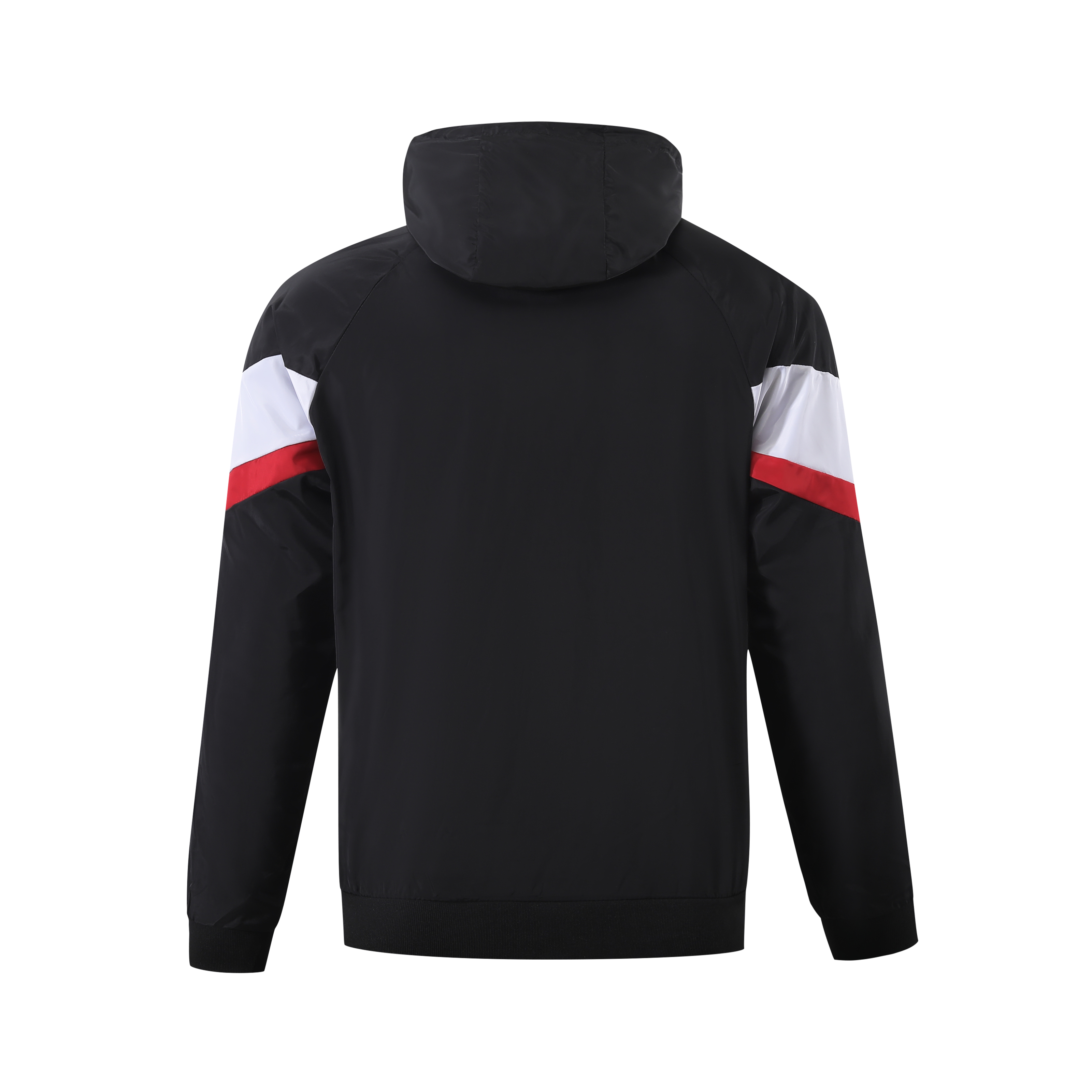 2023 PSG Player Hooded Windbreaker S-XXL/2023巴黎黑色球员版防风衣