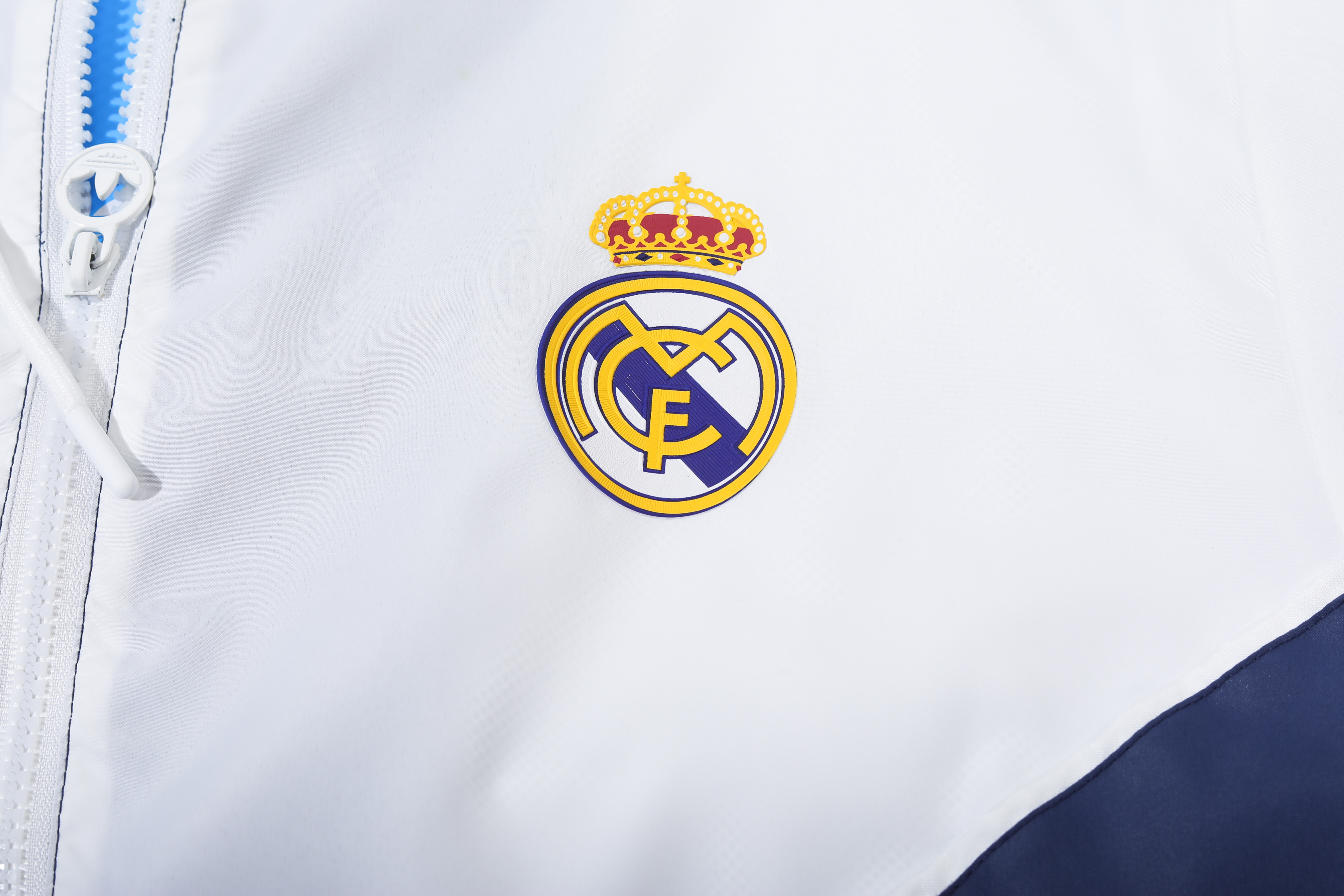 2023 Real Madrid Player Hooded Windbreaker S-XXL/2023皇马白色球员版防风衣