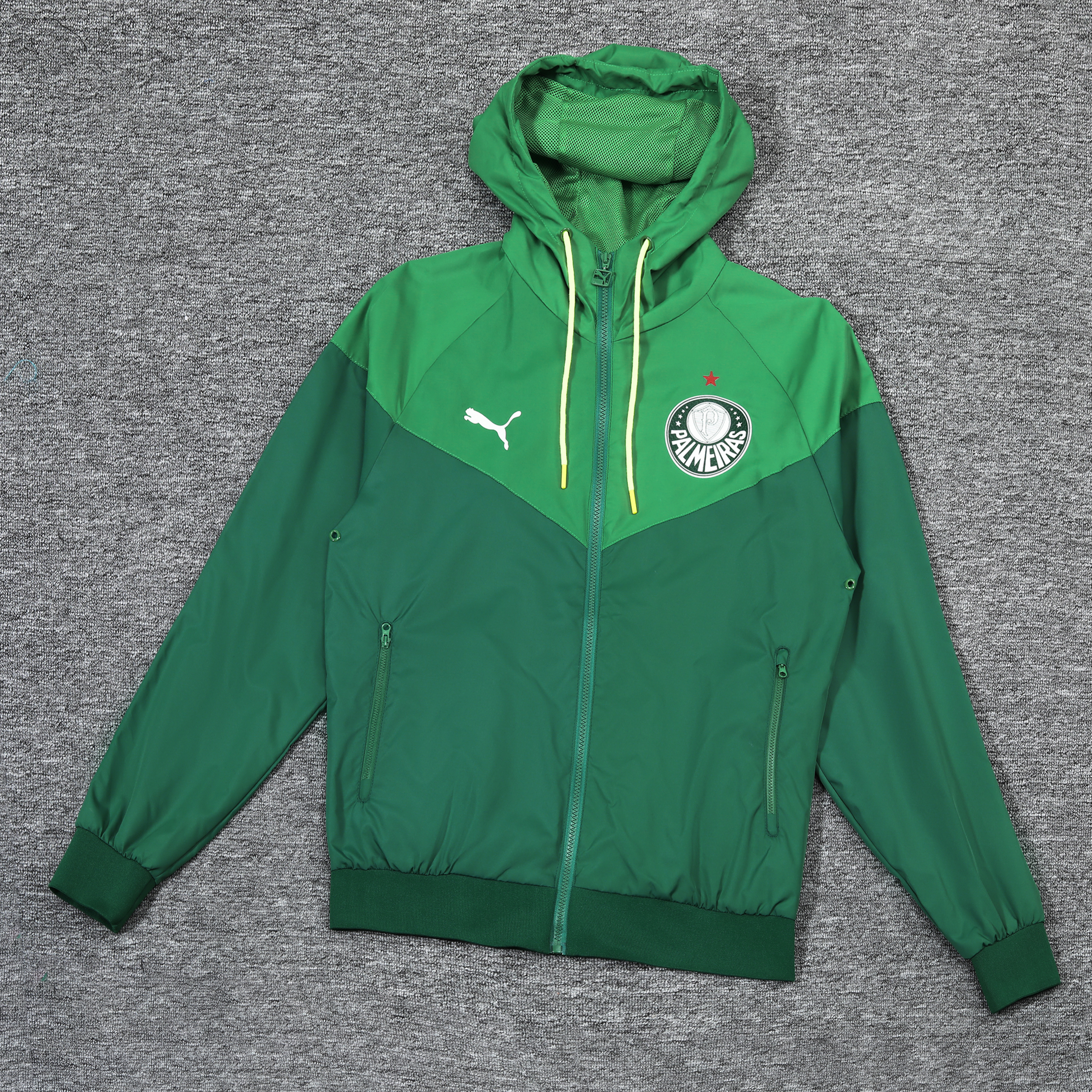 2023 Palmeiras Player Hooded Windbreaker S-XXL/2023帕尔梅拉斯球员版防风衣