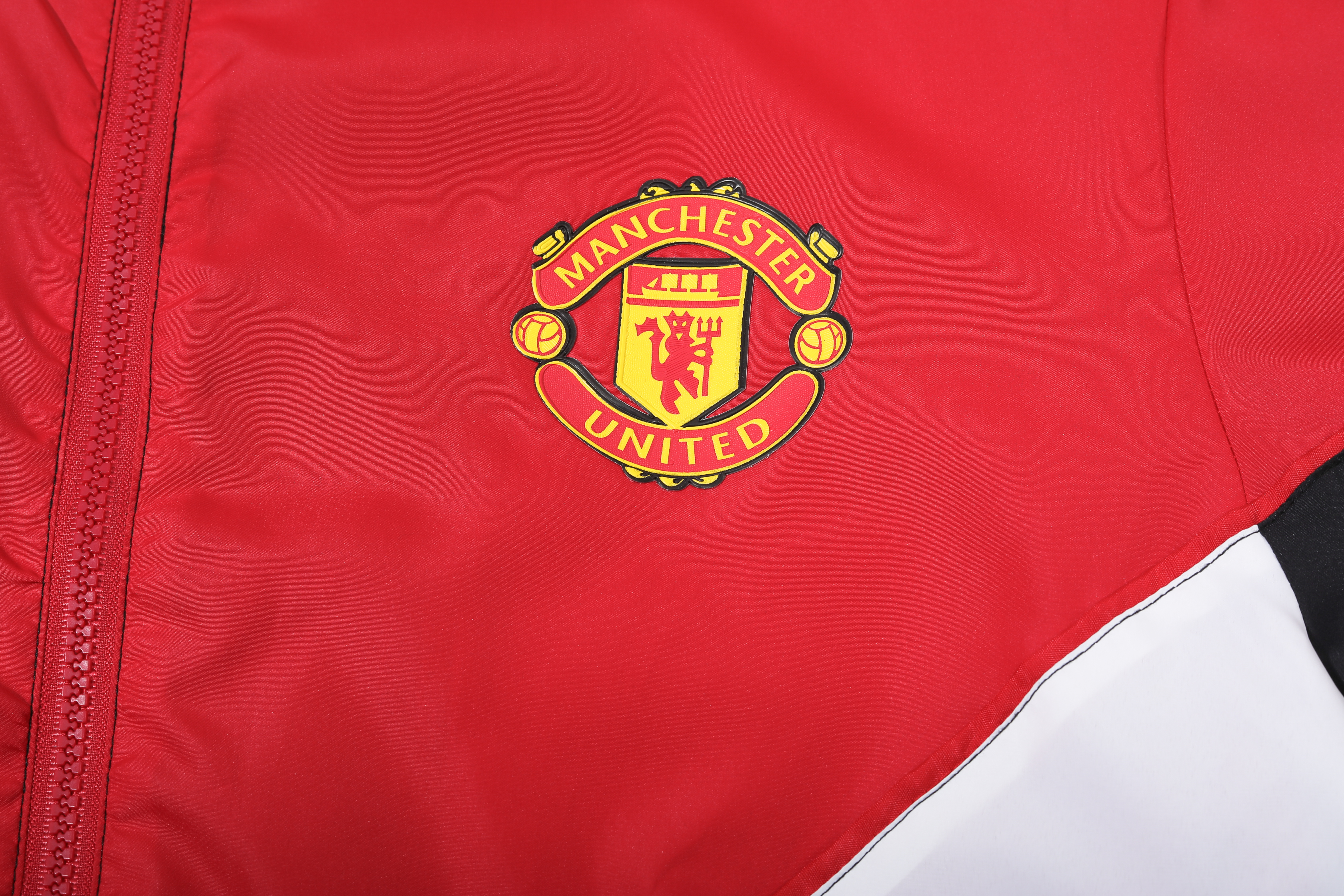 2023 Manchester United Player Hooded Windbreaker S-XXL/2023曼联红黑色球员版防风衣