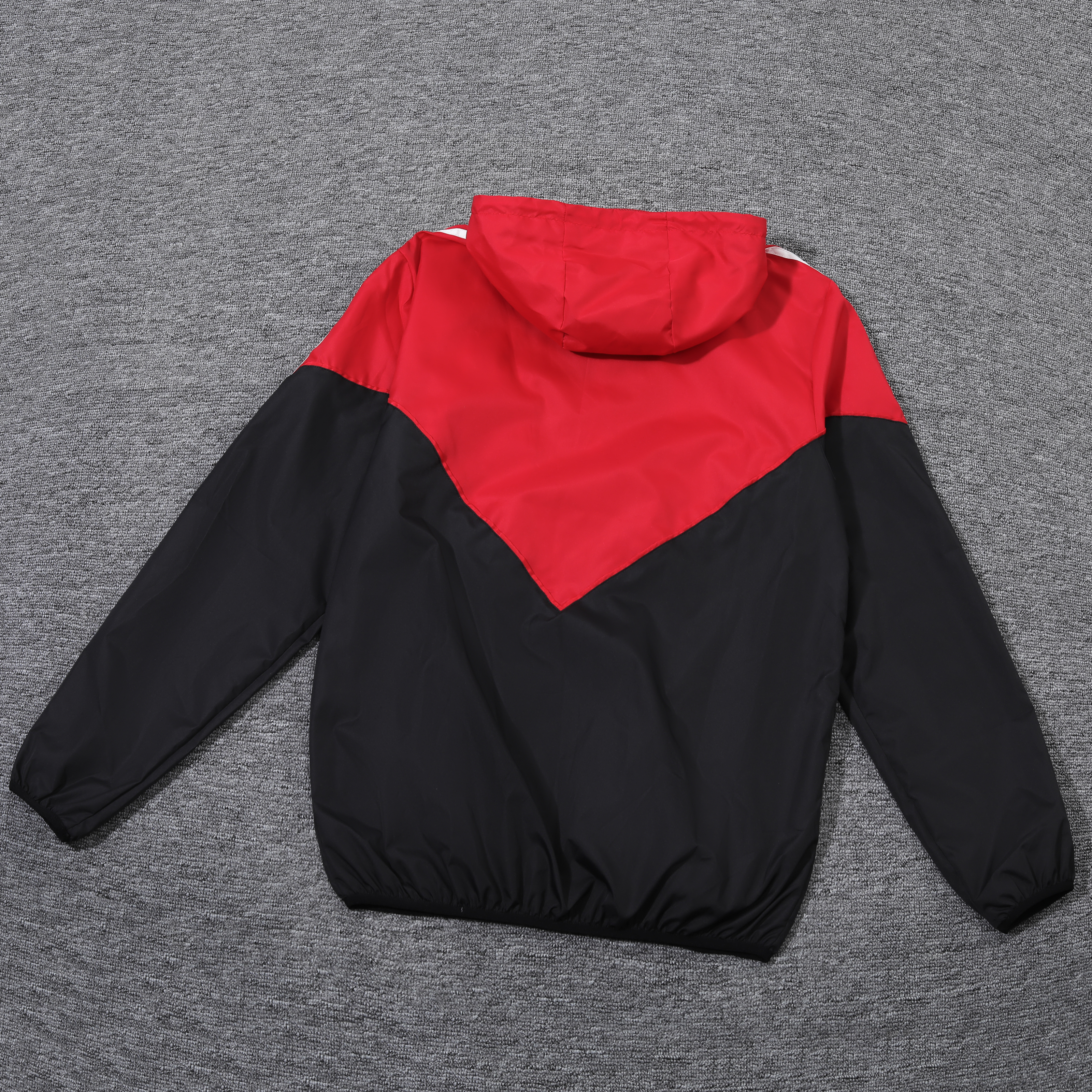 2023 Manchester United Player Hooded Windbreaker S-XXL/2023曼联红黑色球员版防风衣