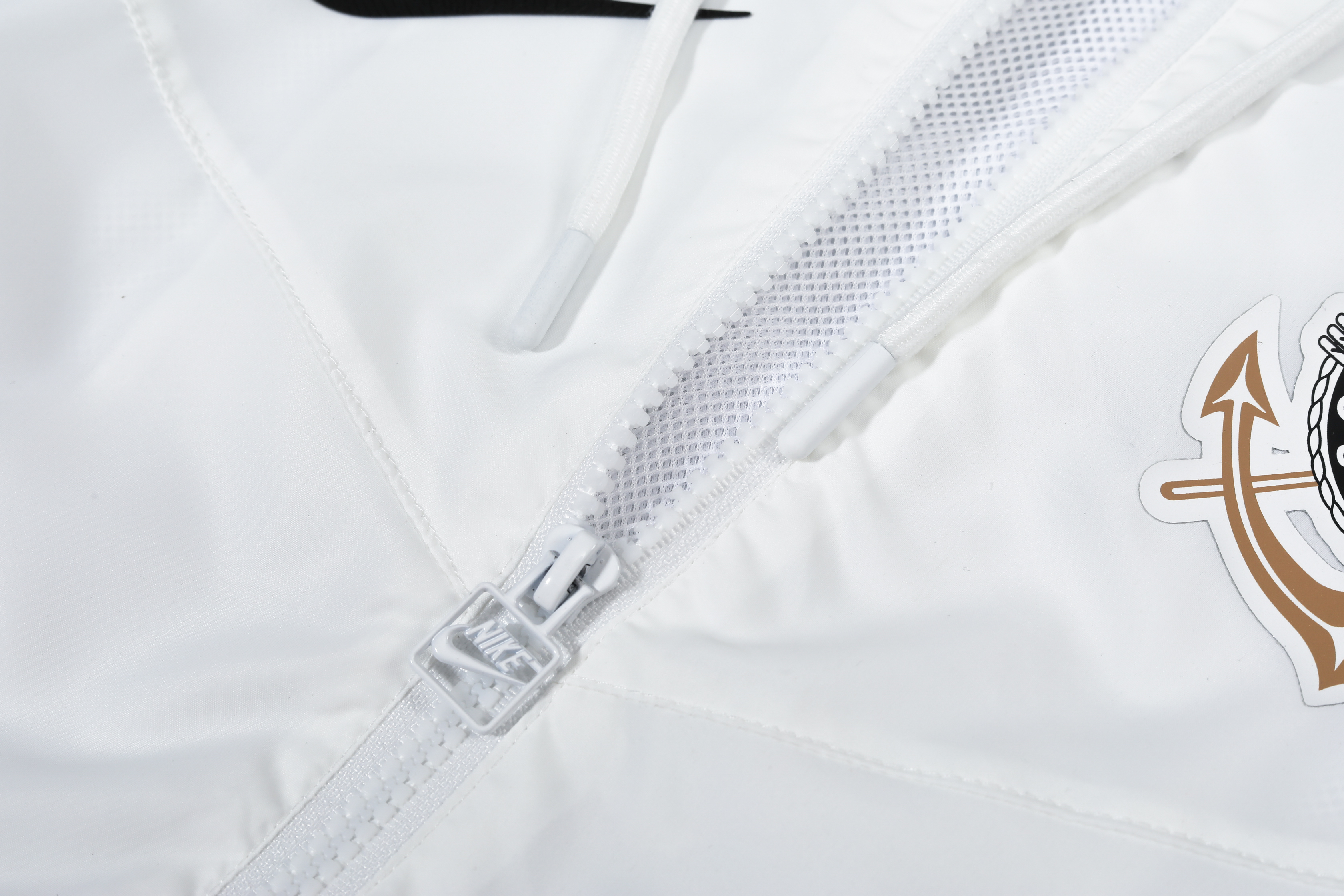 2023 Corinthians Player Hooded Windbreaker S-XXL/2023科林蒂安白色球员版防风衣