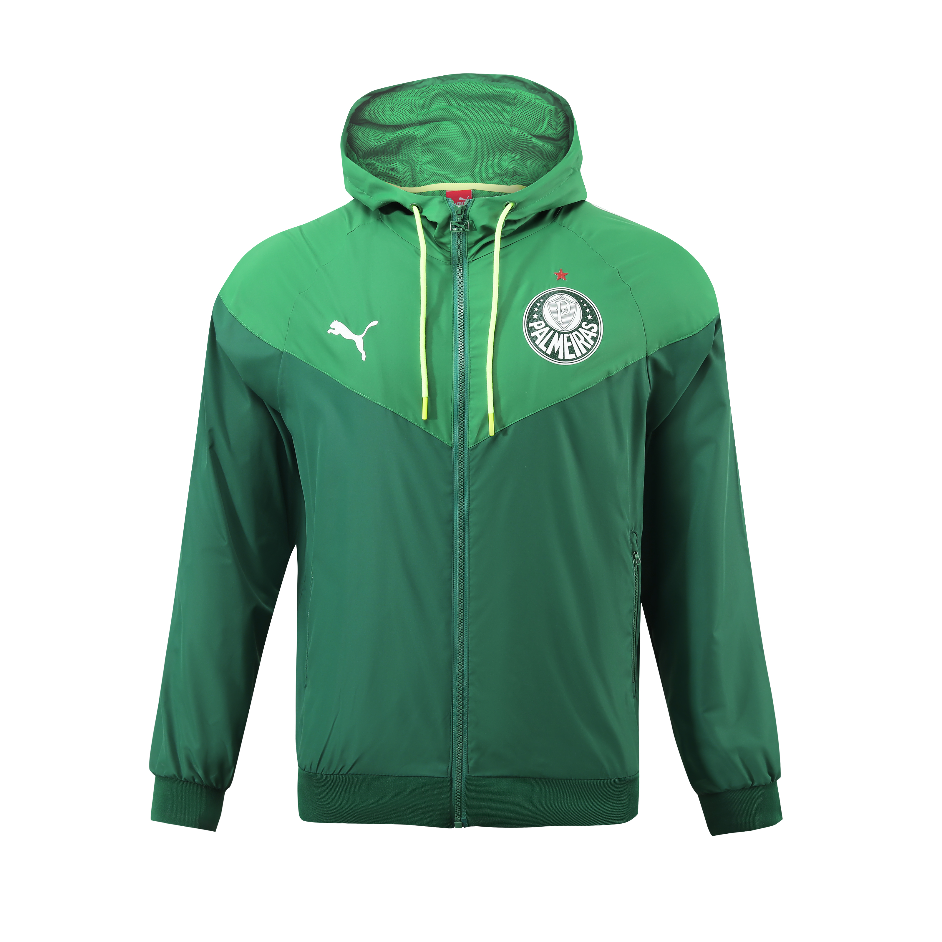 2023 Palmeiras Player Hooded Windbreaker S-XXL/2023帕尔梅拉斯球员版防风衣