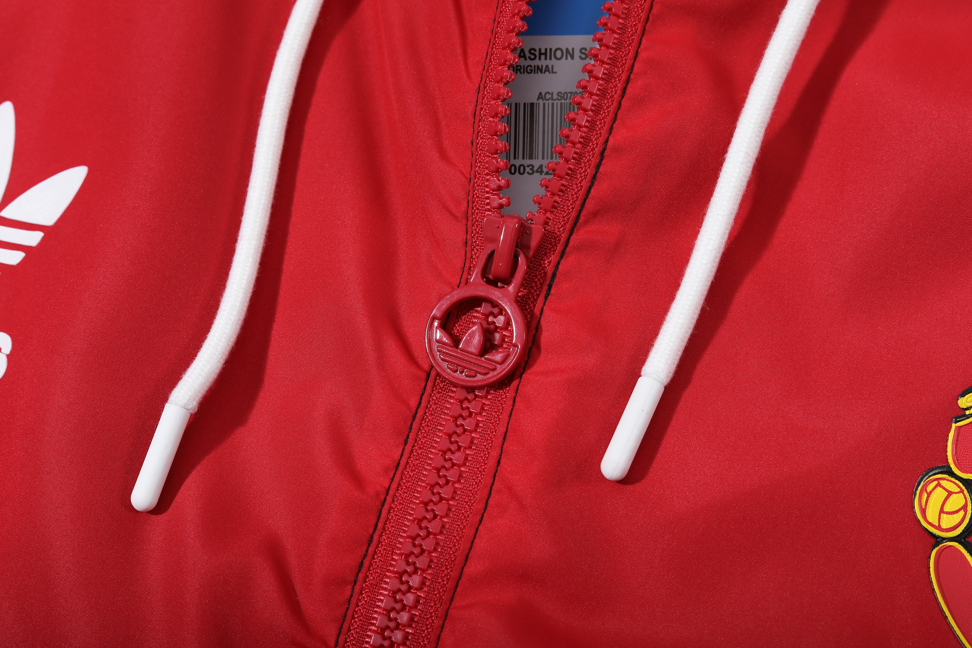 2023 Manchester United Player Hooded Windbreaker S-XXL/2023曼联红黑色球员版防风衣