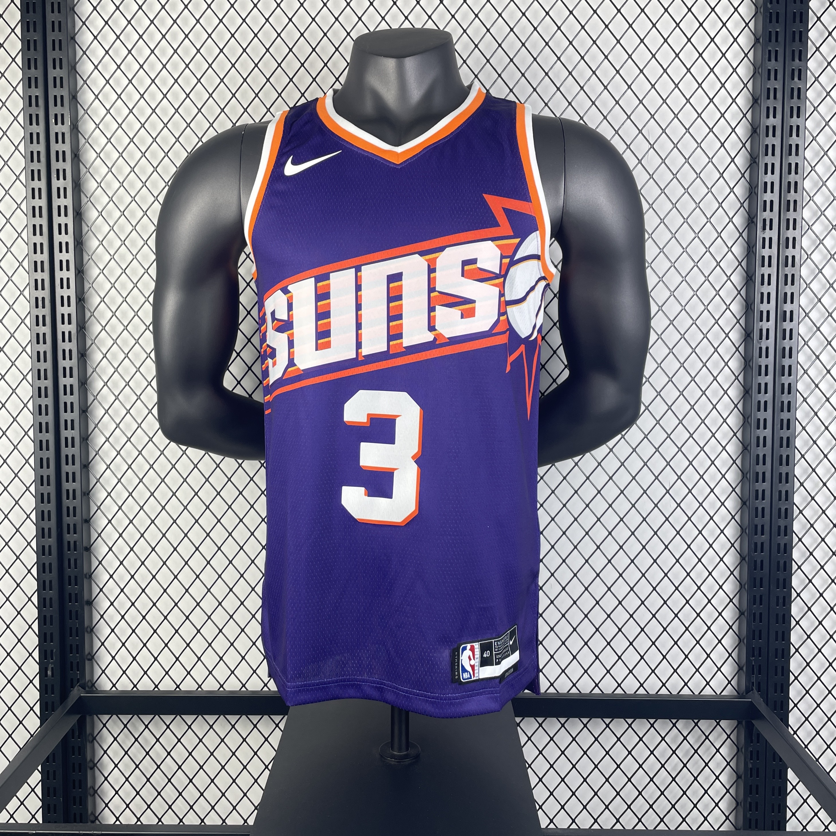 2024 Phoenix Suns Away NBA Jersey/24赛季太阳队客场紫色