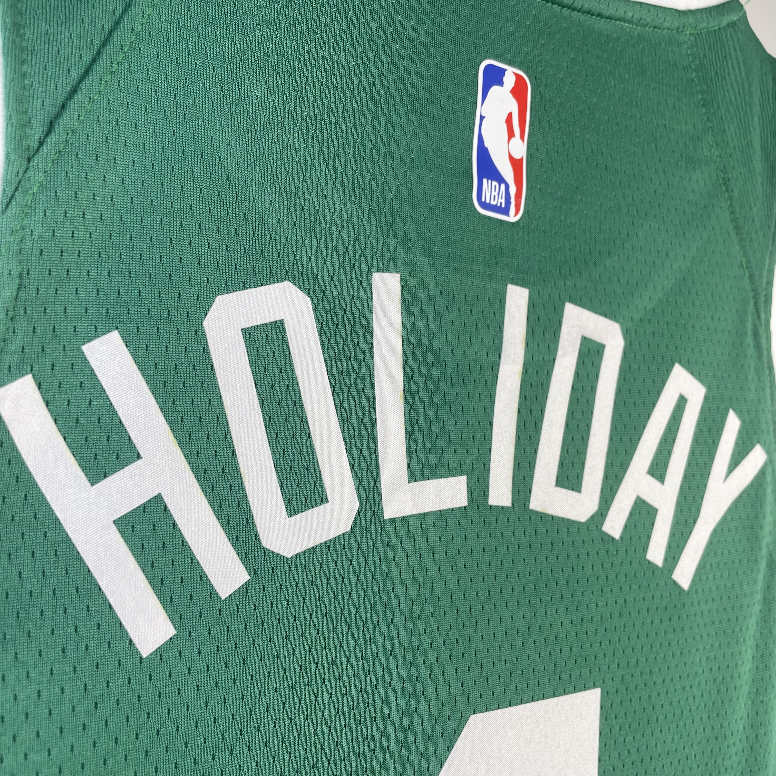 2023 Boston Celtics Away 4# HOLIDAY NBA Jersey/23赛季凯尔特人客场绿色4号霍乐迪