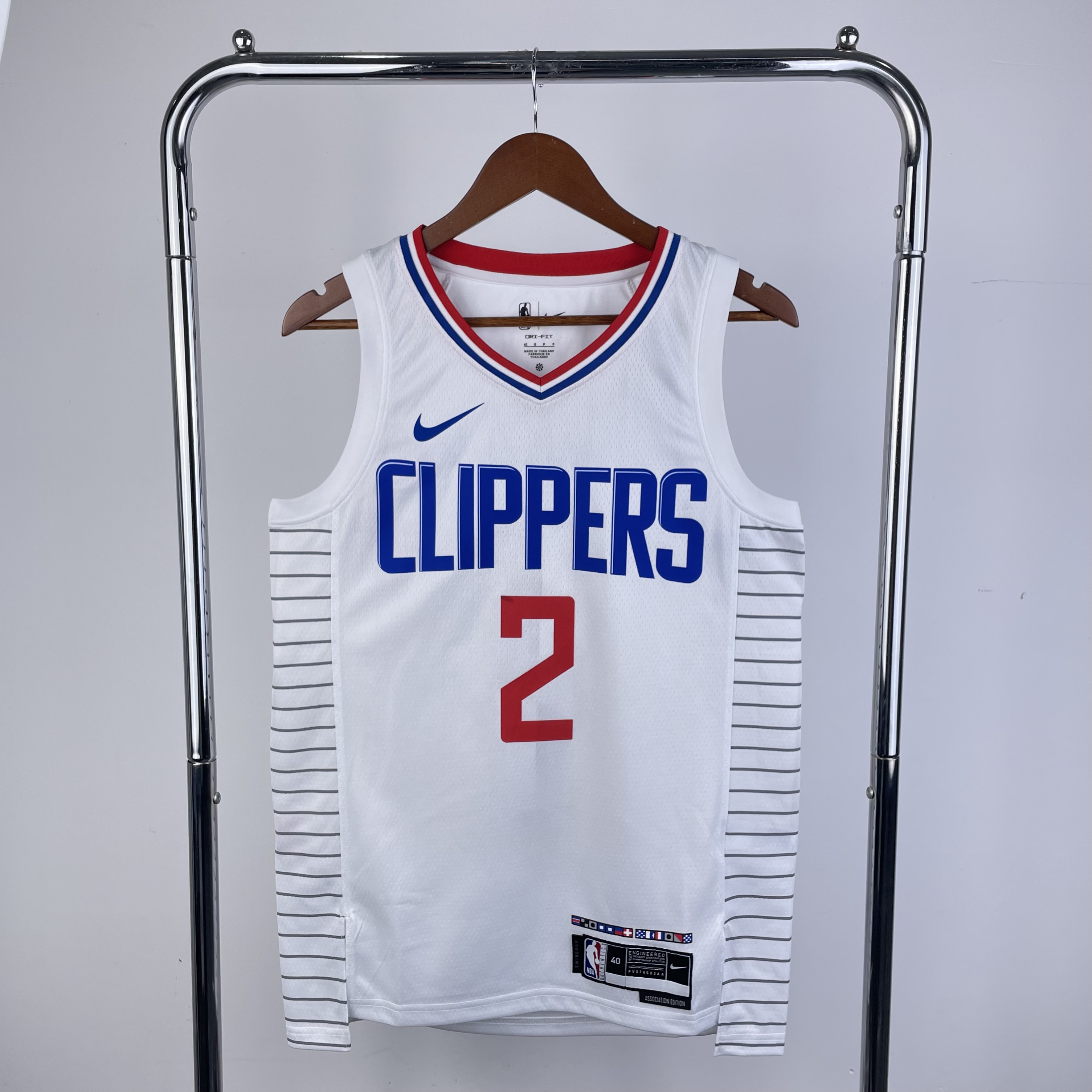 2023 Clippers Home NBA Jersey /23赛季快船队主场白色