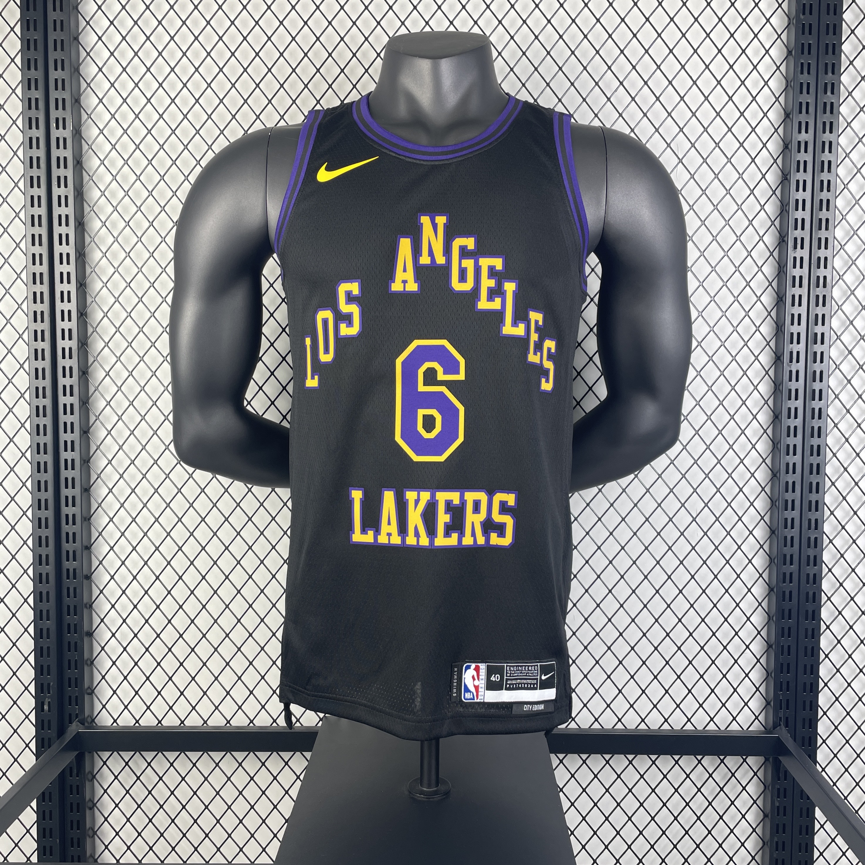 2024 Los Angeles Lakers City Edition NBA Jersey/24赛季湖人队城市版