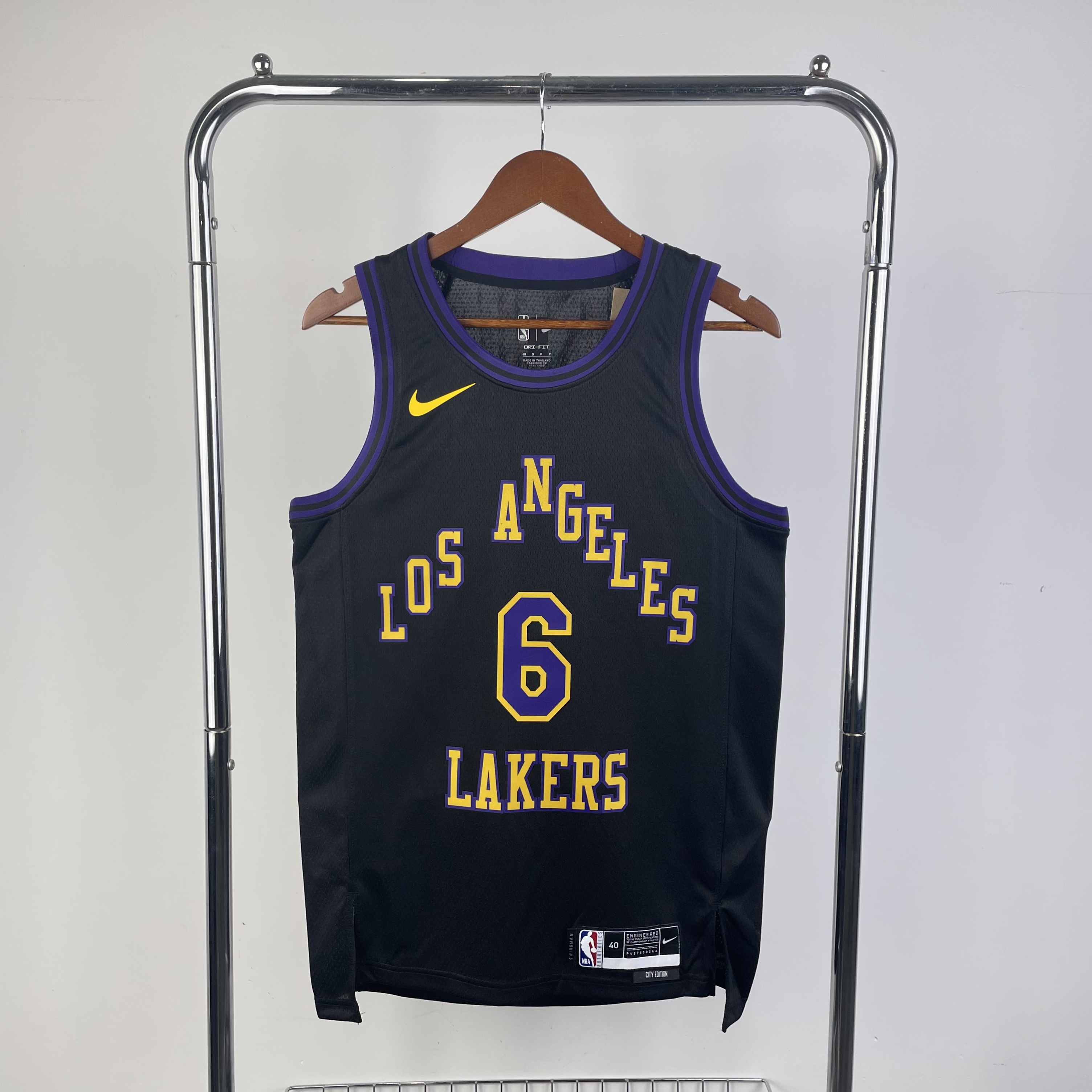 2024 Los Angeles Lakers City Edition NBA Jersey/24赛季湖人队城市版