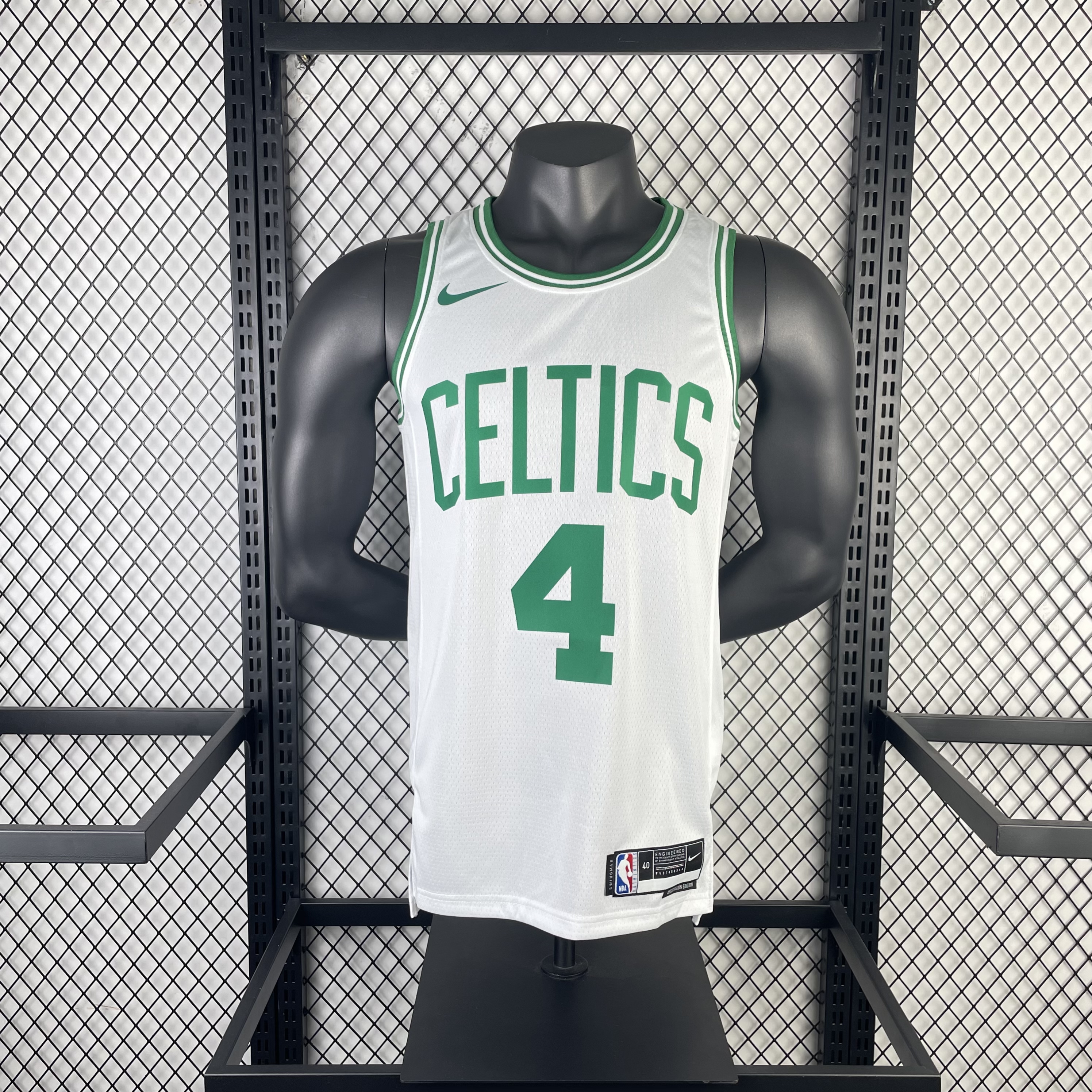2023 Celtics Home 4# HOLIDAY NBA Jersey/23赛季凯尔特人主场白色4号霍乐迪