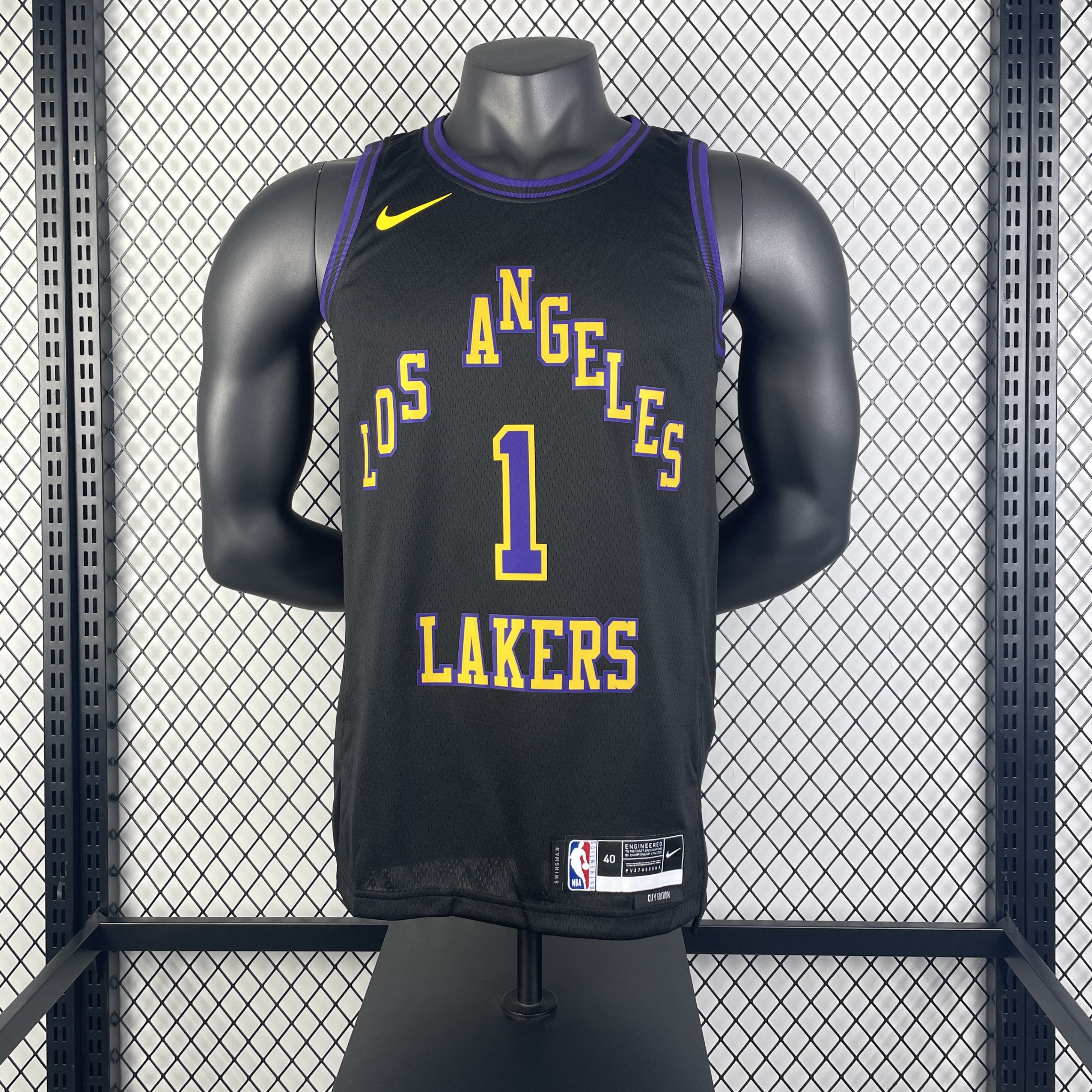 2024 Los Angeles Lakers City Edition NBA Jersey/24赛季湖人队城市版