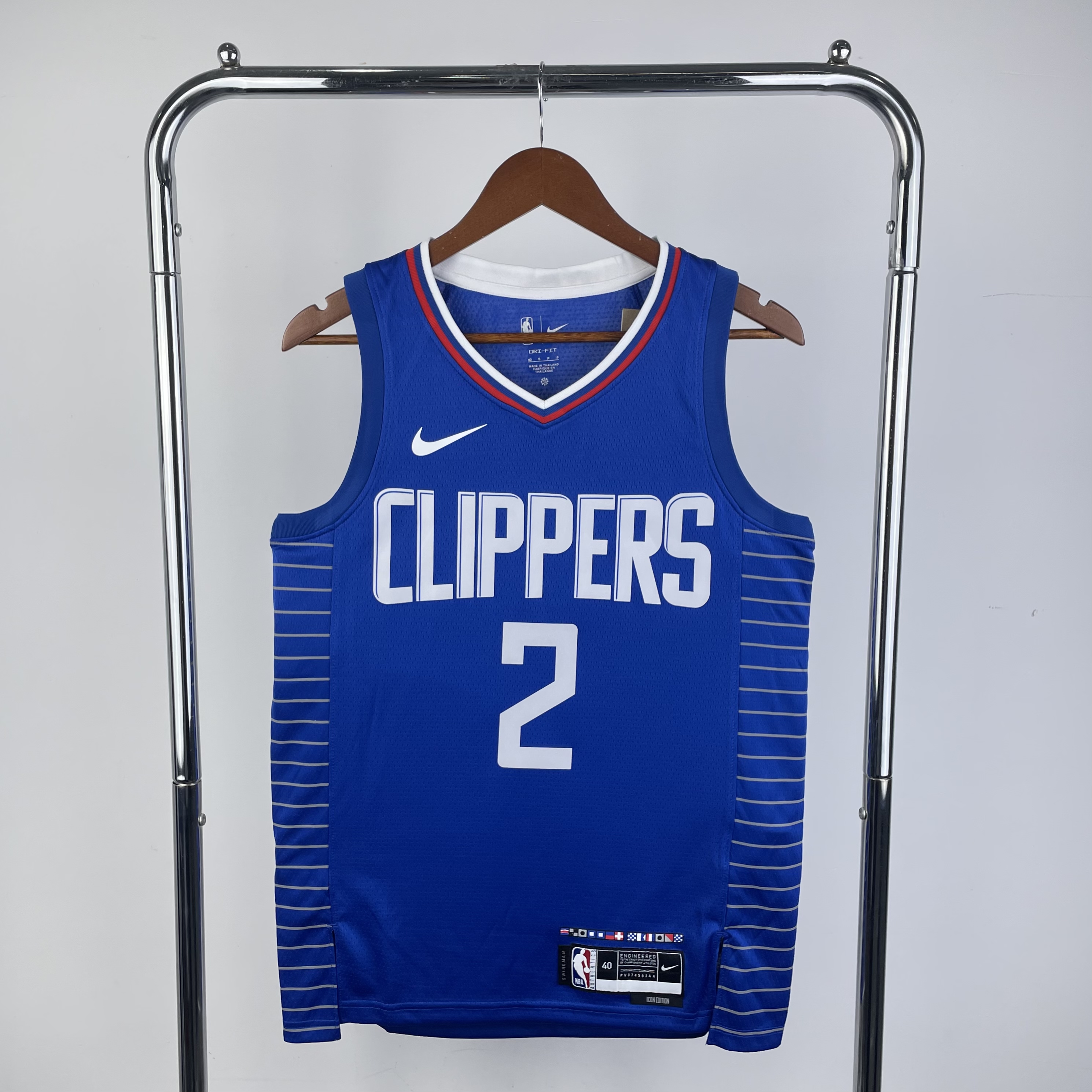 2023 Clippers Away NBA Jersey /23赛季快船队客场蓝色