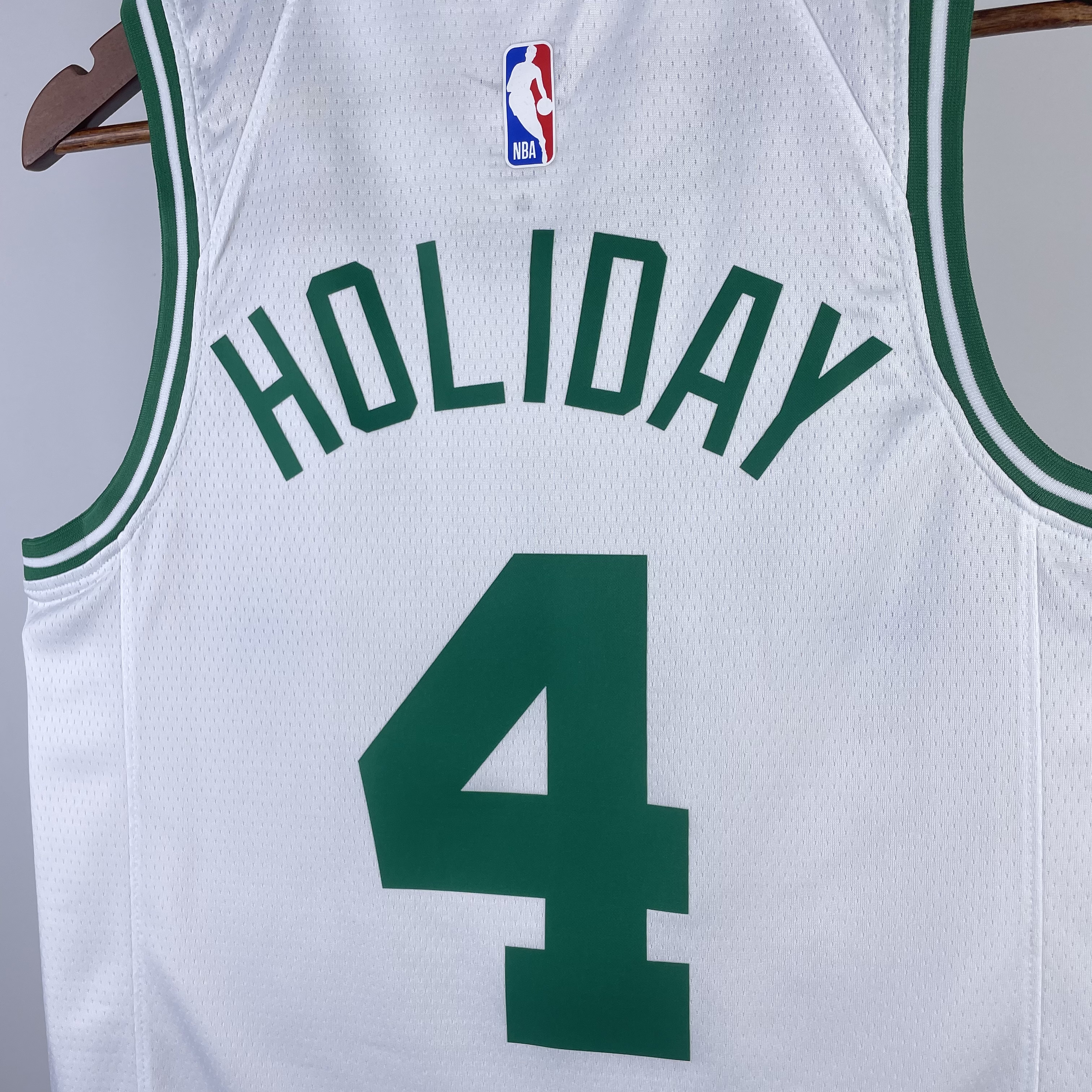 2023 Celtics Home 4# HOLIDAY NBA Jersey/23赛季凯尔特人主场白色4号霍乐迪