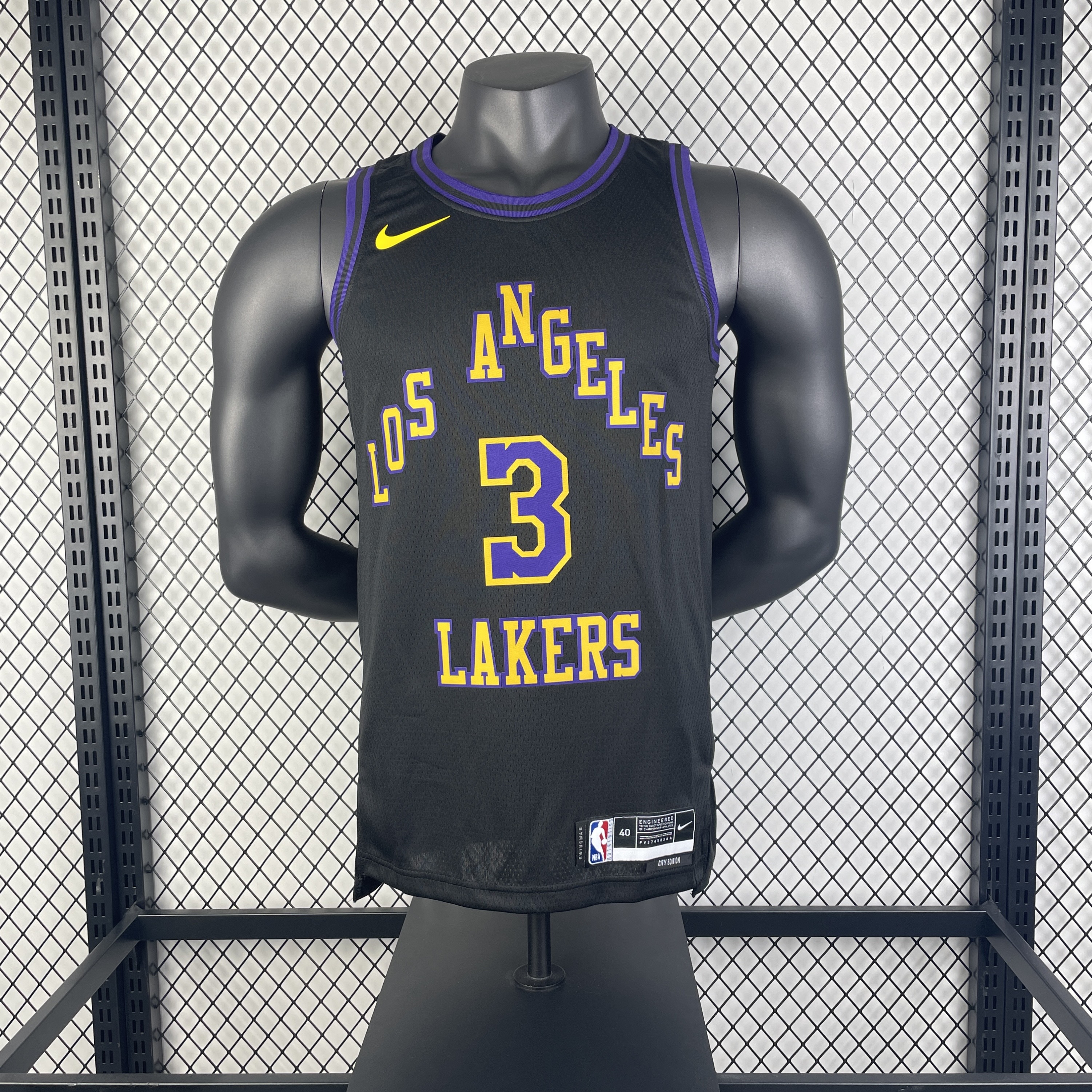 2024 Los Angeles Lakers City Edition NBA Jersey/24赛季湖人队城市版