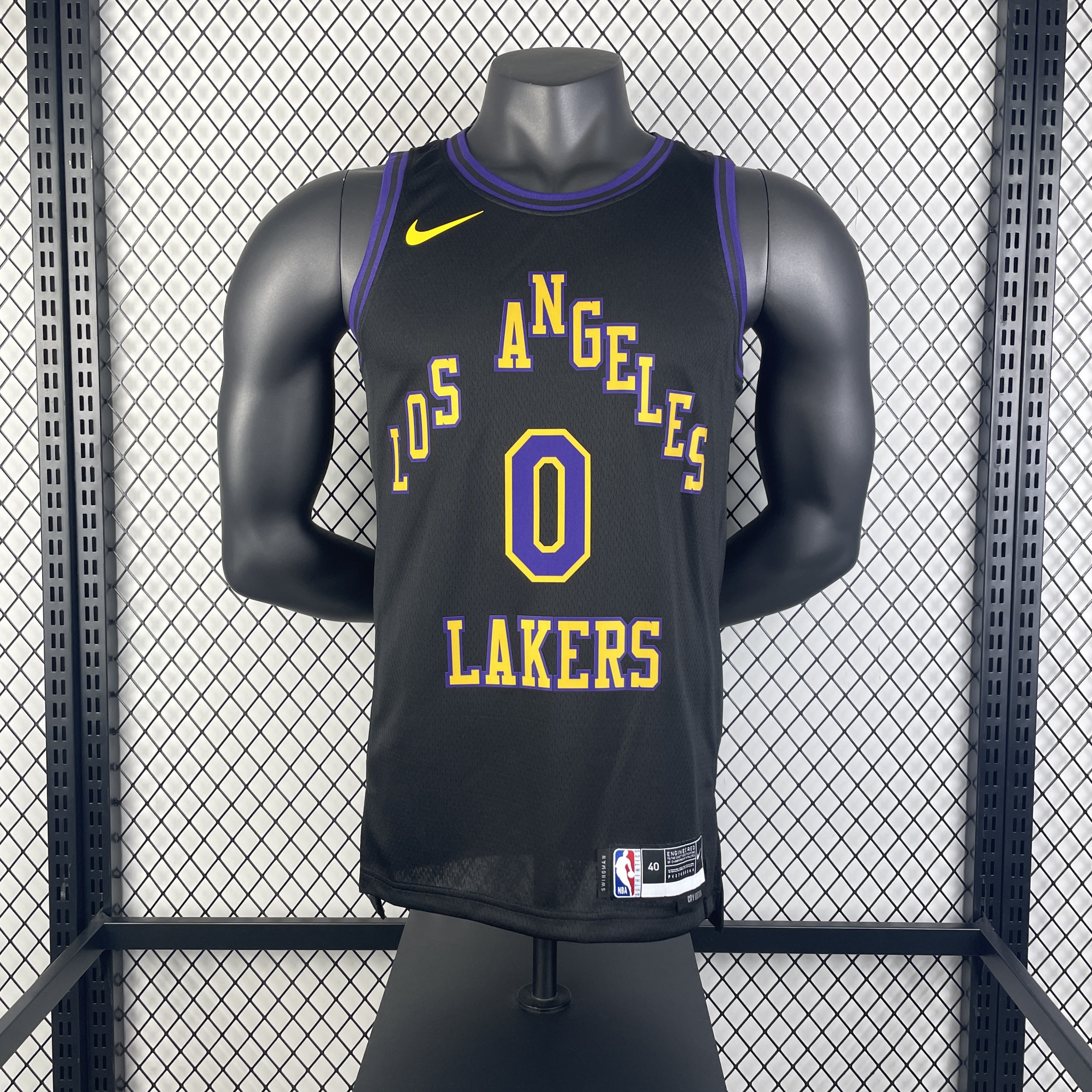 2024 Los Angeles Lakers City Edition NBA Jersey/24赛季湖人队城市版