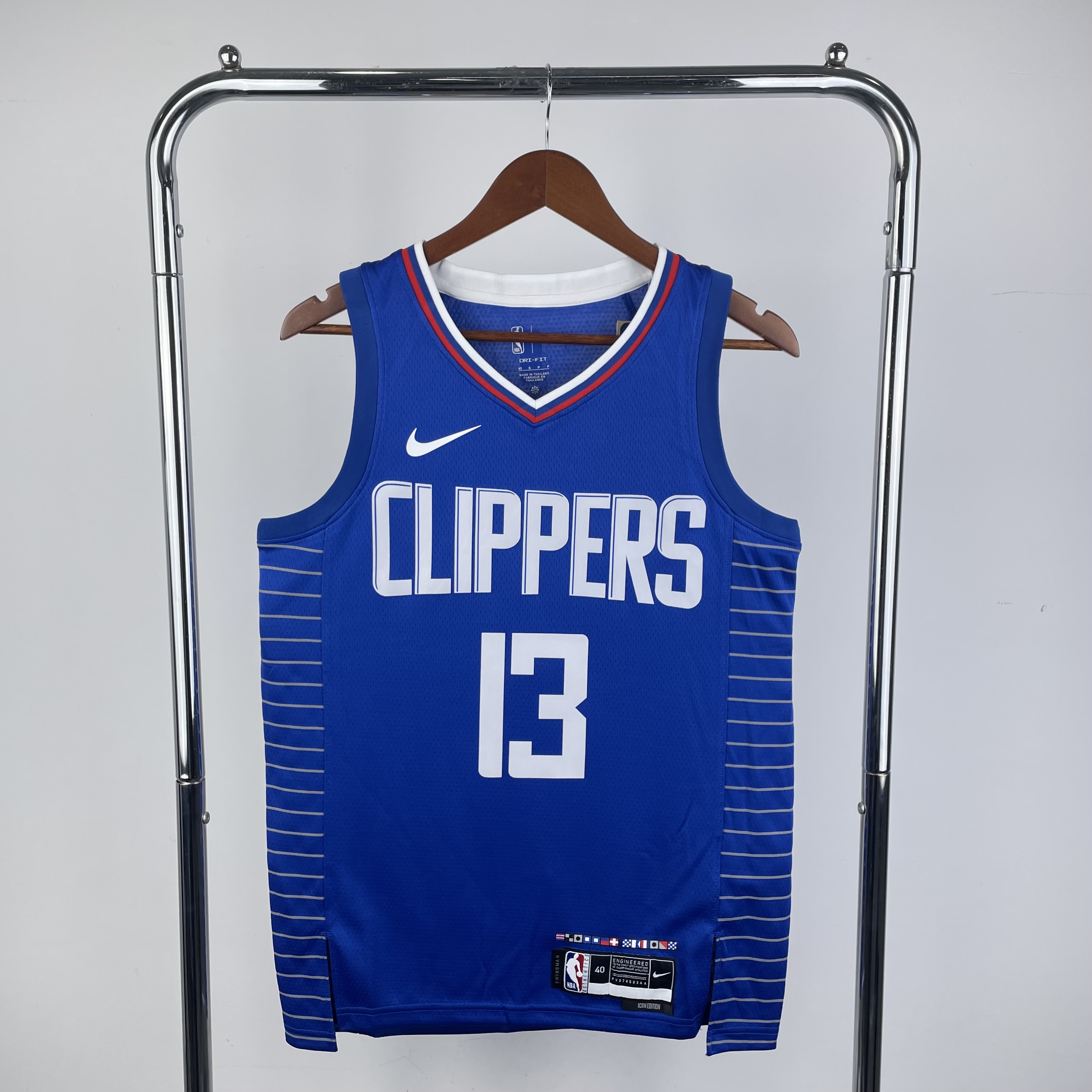 2023 Clippers Away NBA Jersey /23赛季快船队客场蓝色
