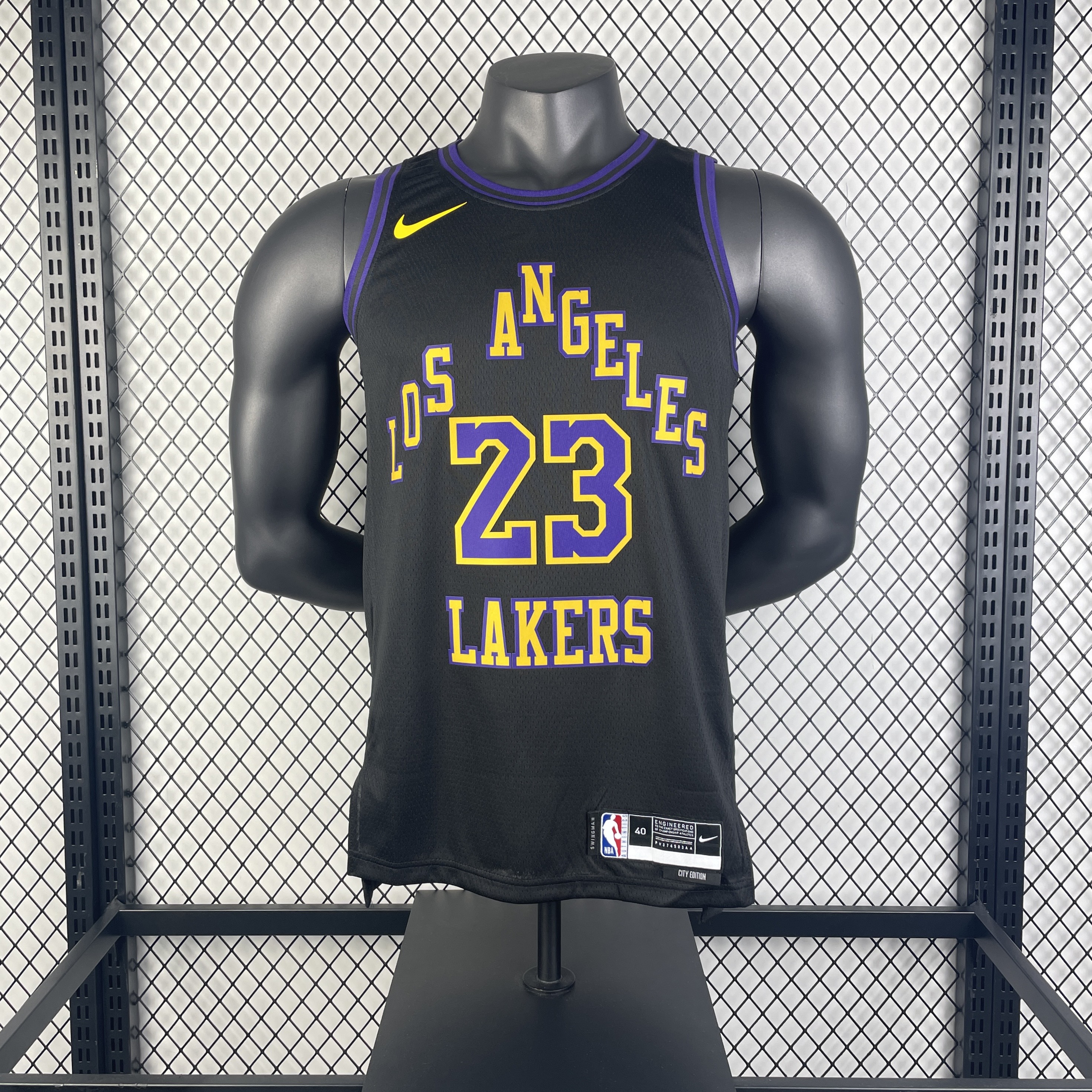 2024 Los Angeles Lakers City Edition NBA Jersey/24赛季湖人队城市版