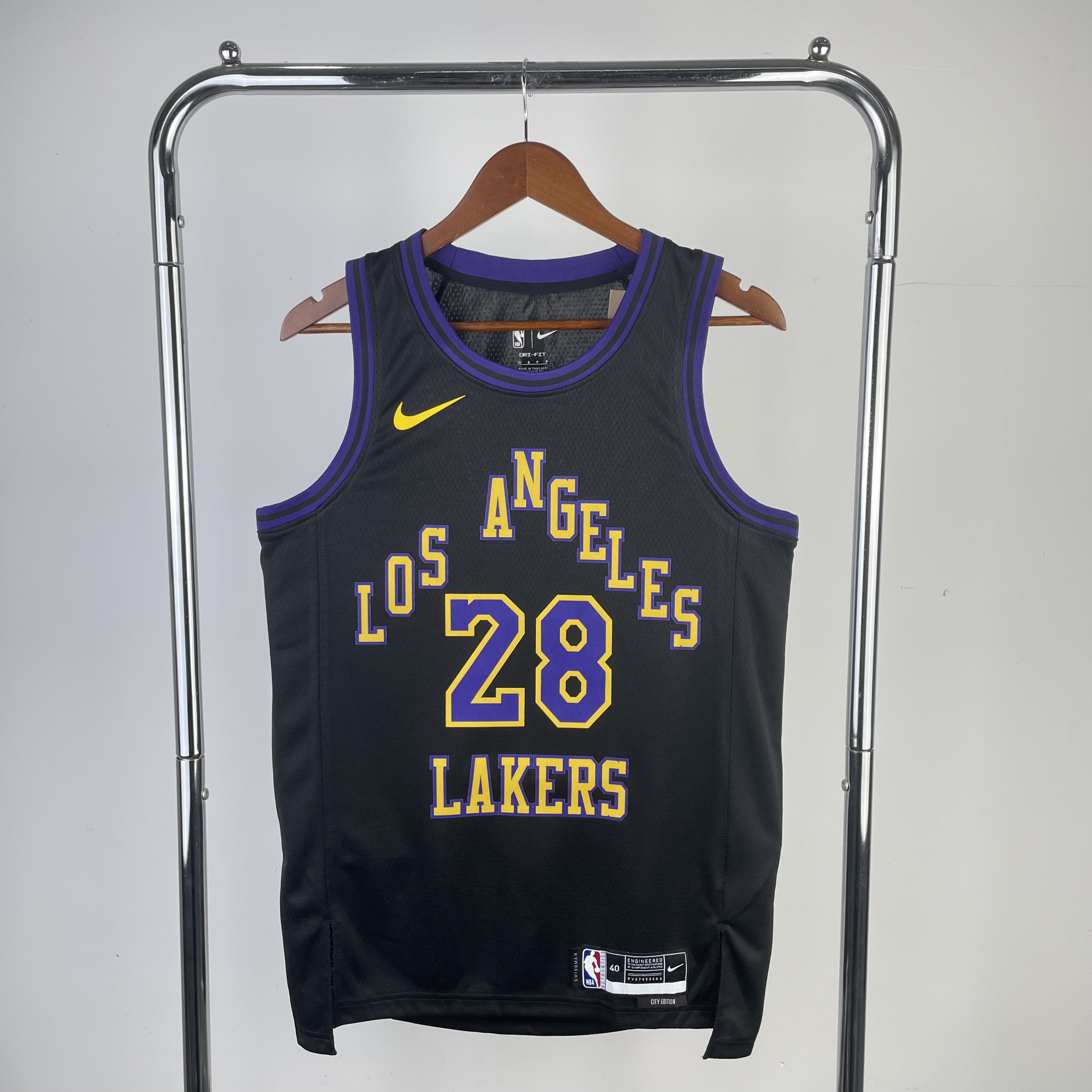 2024 Los Angeles Lakers City Edition NBA Jersey/24赛季湖人队城市版