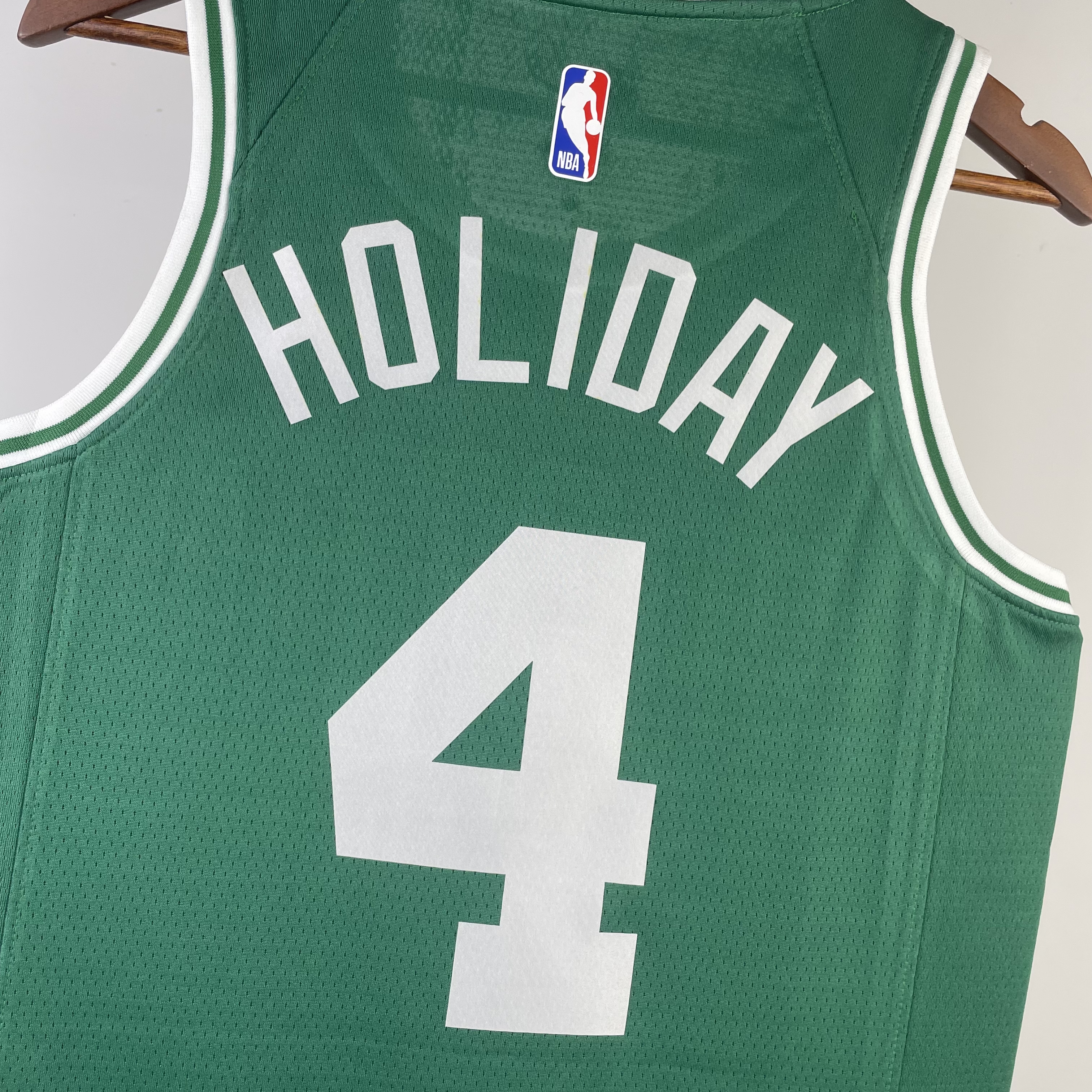 2023 Boston Celtics Away 4# HOLIDAY NBA Jersey/23赛季凯尔特人客场绿色4号霍乐迪