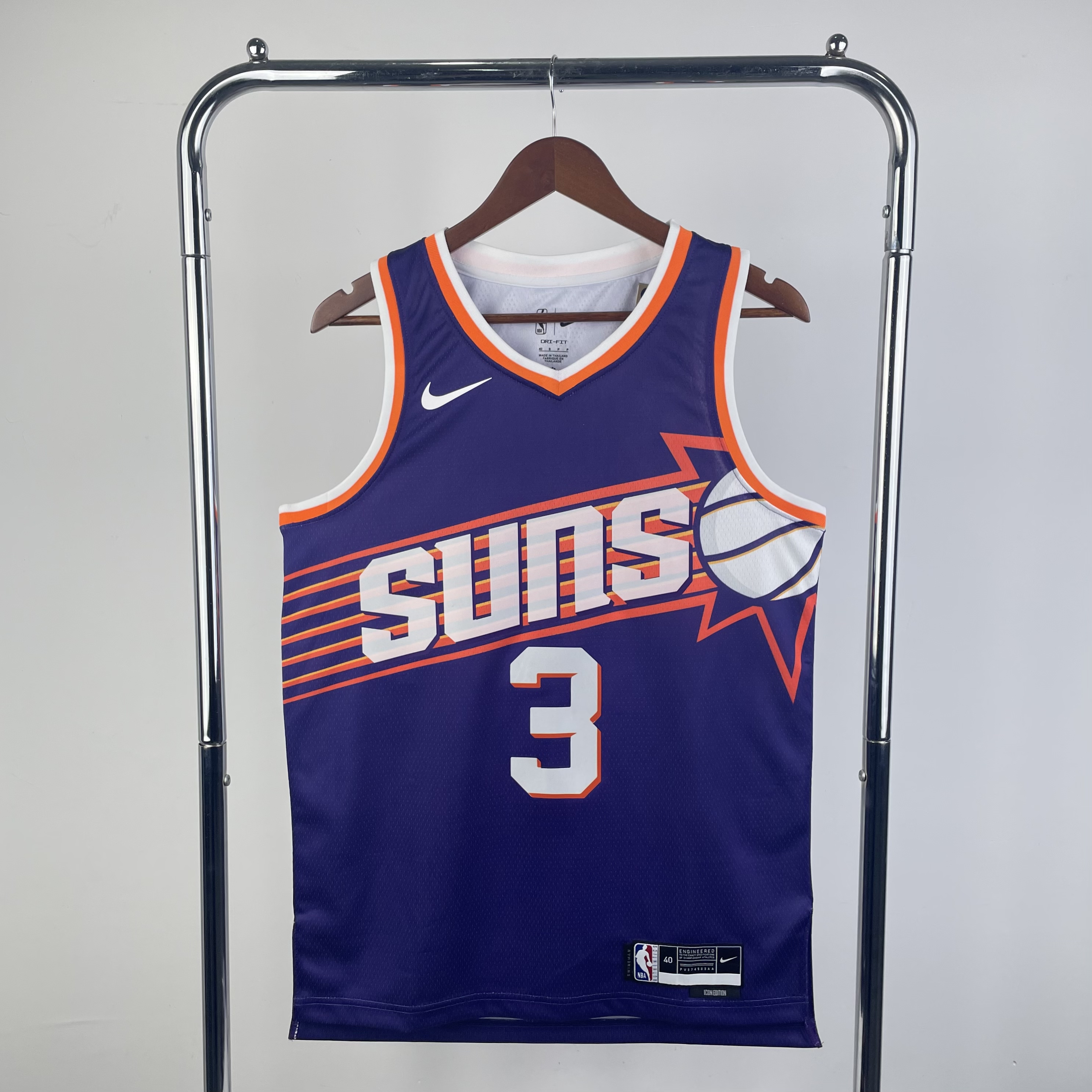 2024 Phoenix Suns Away NBA Jersey/24赛季太阳队客场紫色