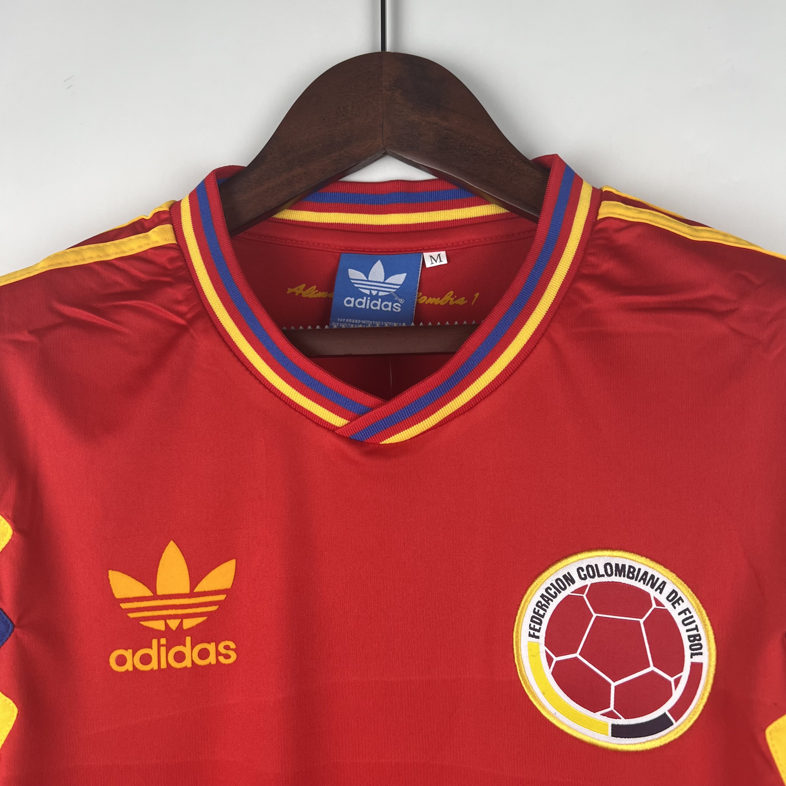1990 Colombia Away Retro Jersey/1990哥伦比亚客场