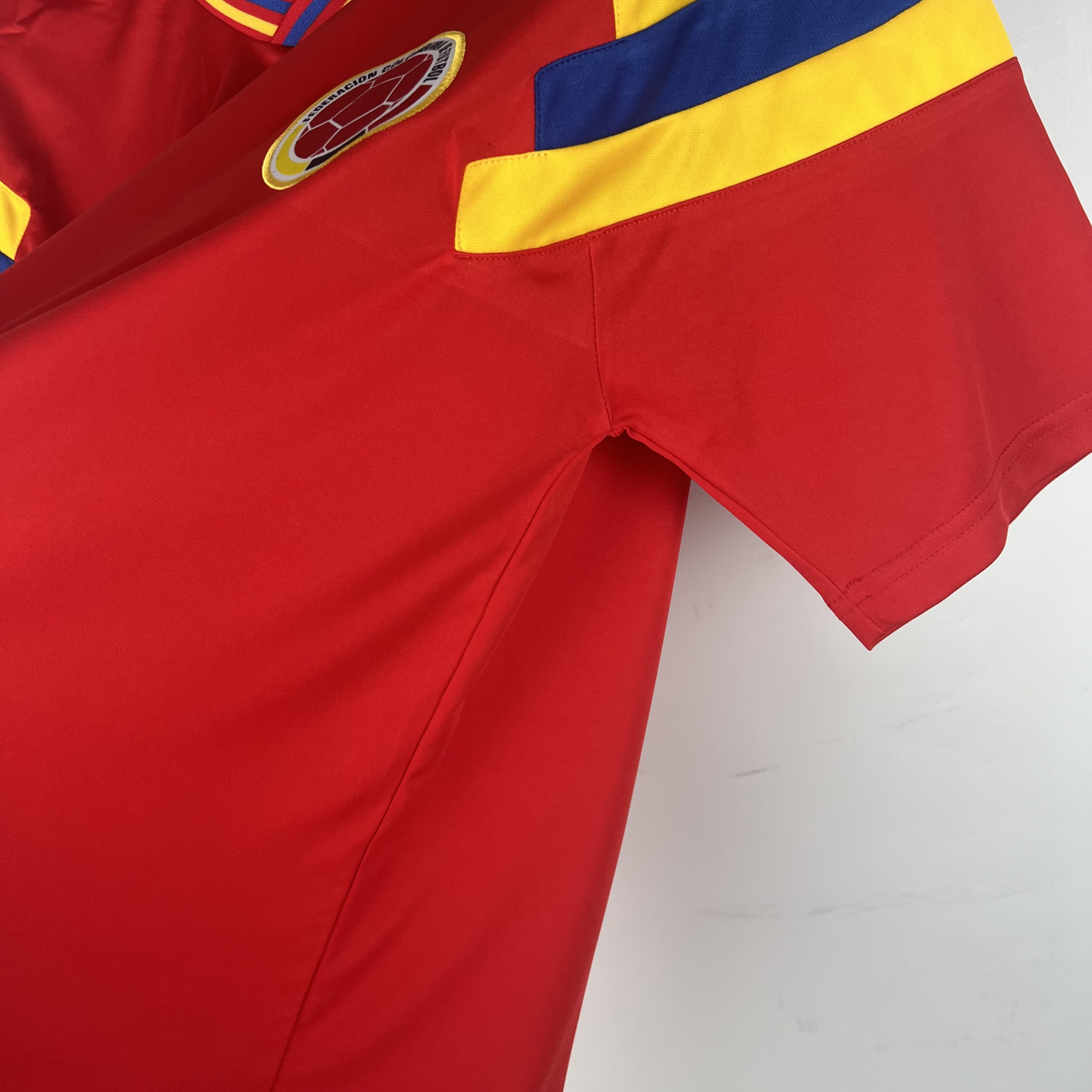 1990 Colombia Away Retro Jersey/1990哥伦比亚客场