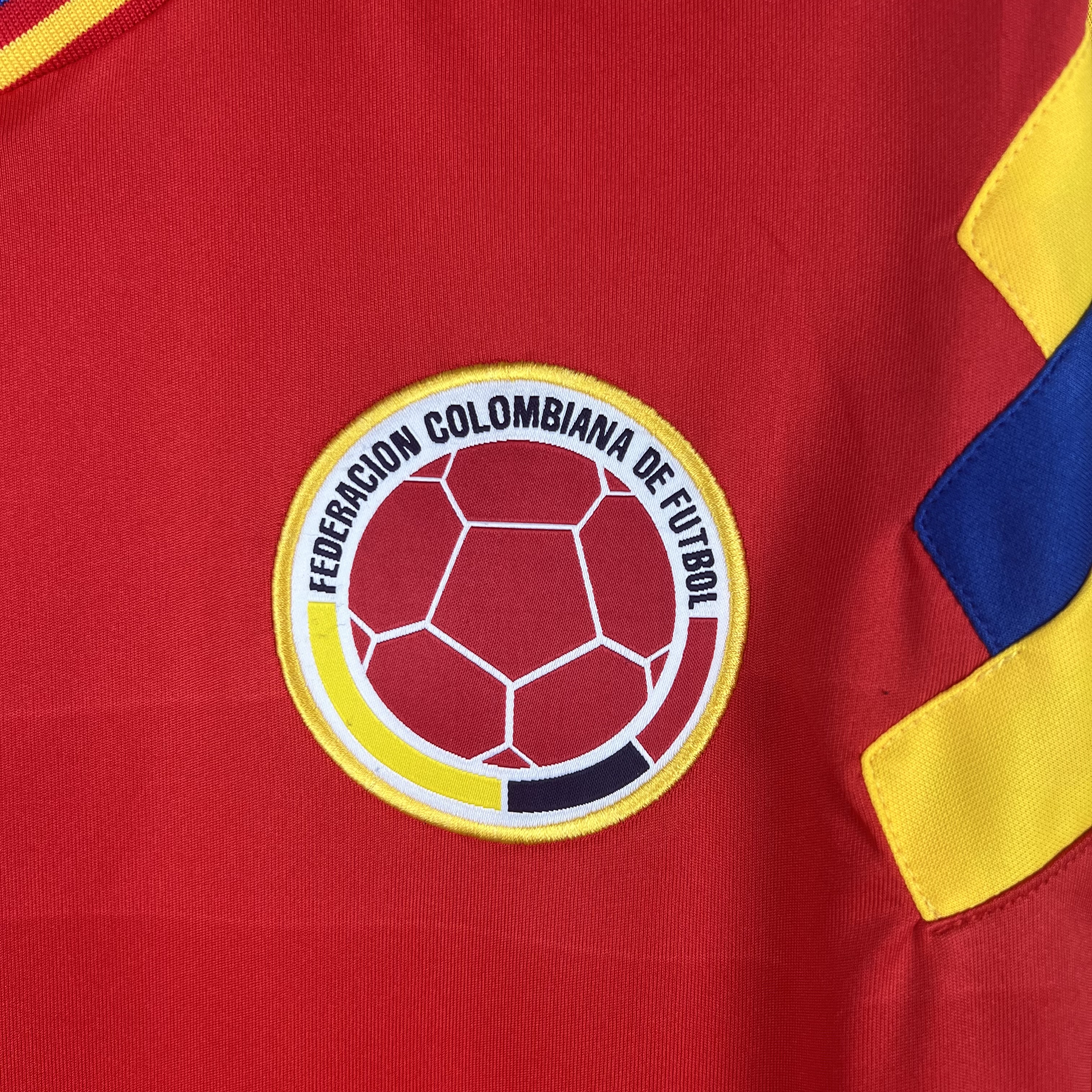 1990 Colombia Away Retro Jersey/1990哥伦比亚客场