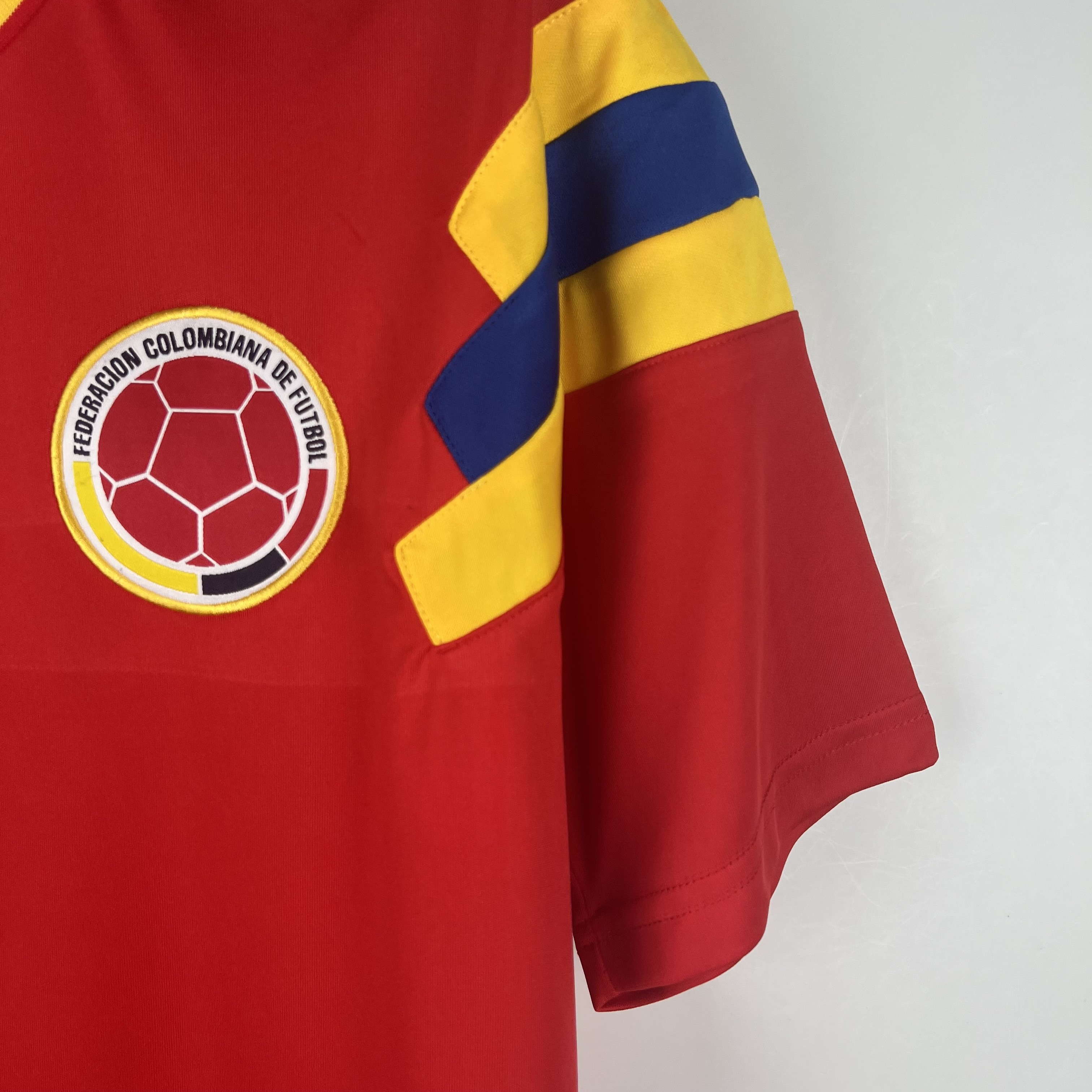 1990 Colombia Away Retro Jersey/1990哥伦比亚客场