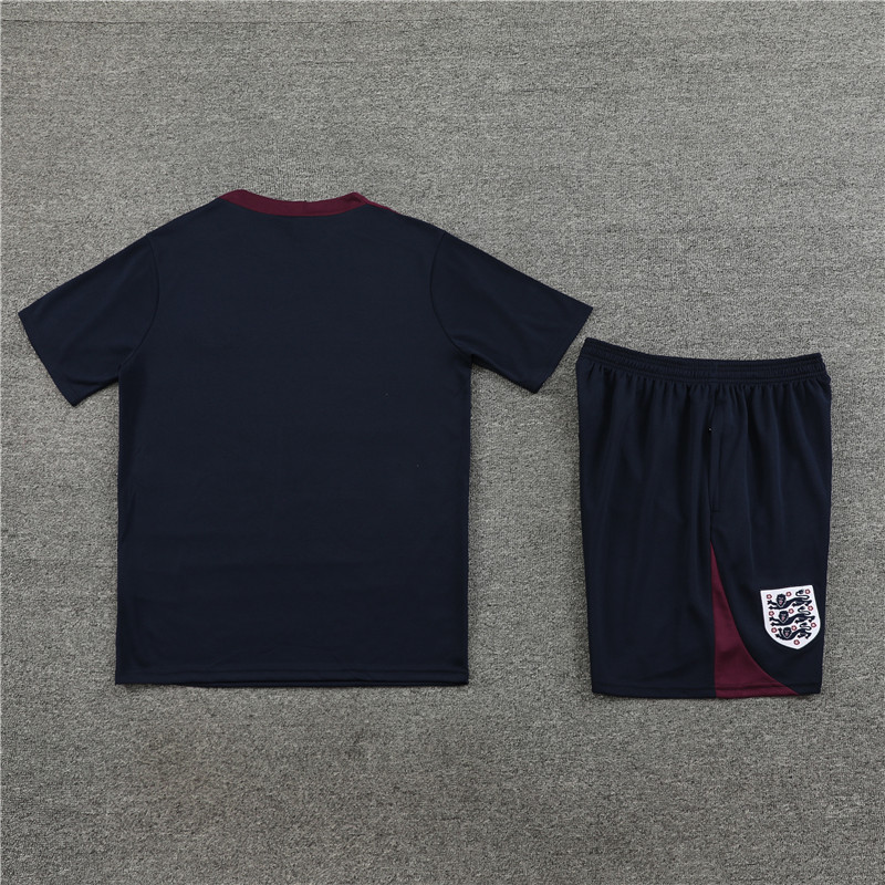 24-25 England Short Sleeve Training Suit/ 24-25 短袖训练服英格兰宝蓝色