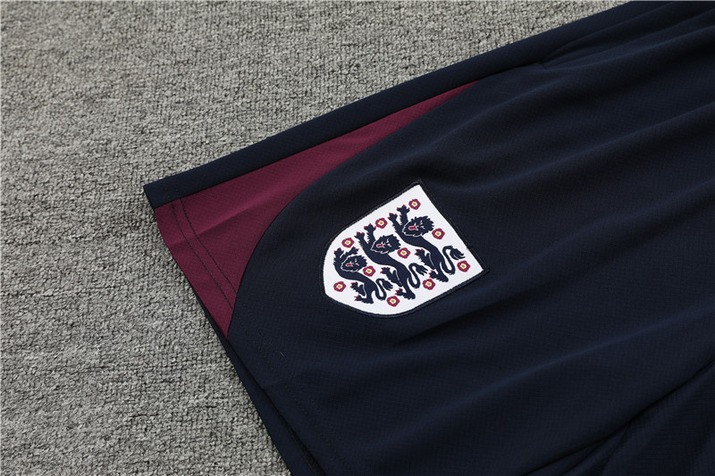 24-25 England Short Sleeve Training Suit/ 24-25 短袖训练服英格兰宝蓝色