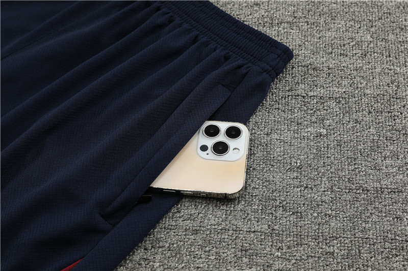 24-25 England Short Sleeve Training Suit/ 24-25 短袖训练服英格兰宝蓝色