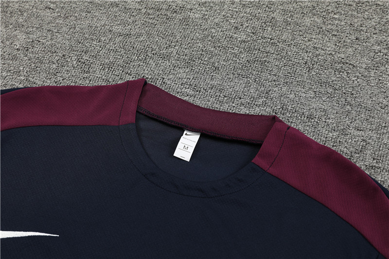 24-25 England Short Sleeve Training Suit/ 24-25 短袖训练服英格兰宝蓝色