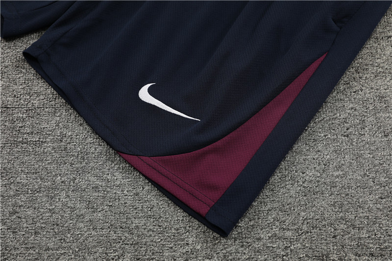 24-25 England Short Sleeve Training Suit/ 24-25 短袖训练服英格兰宝蓝色