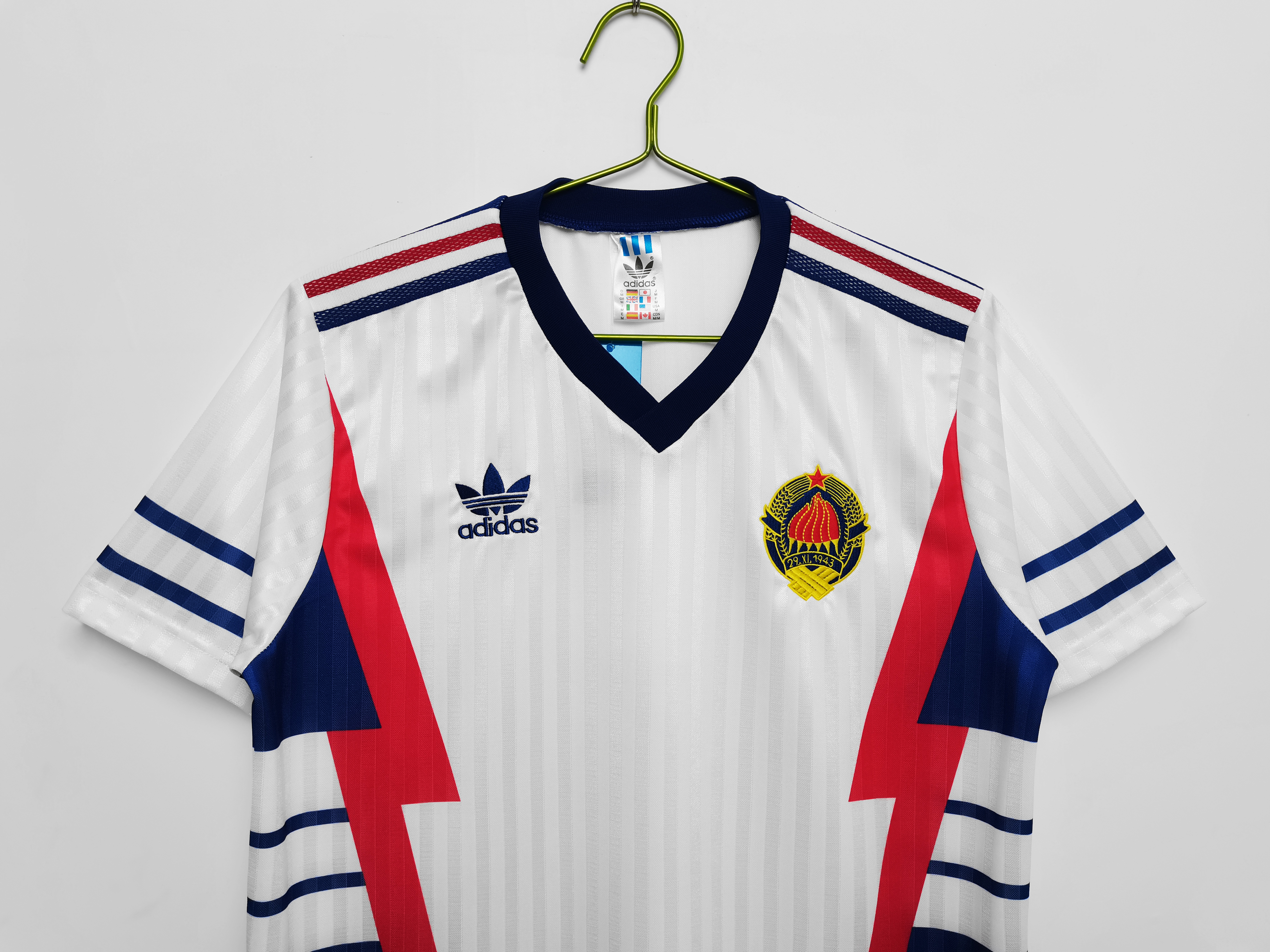 1990 Yugoslavia Away Retro Jersey/1990南斯拉夫客场