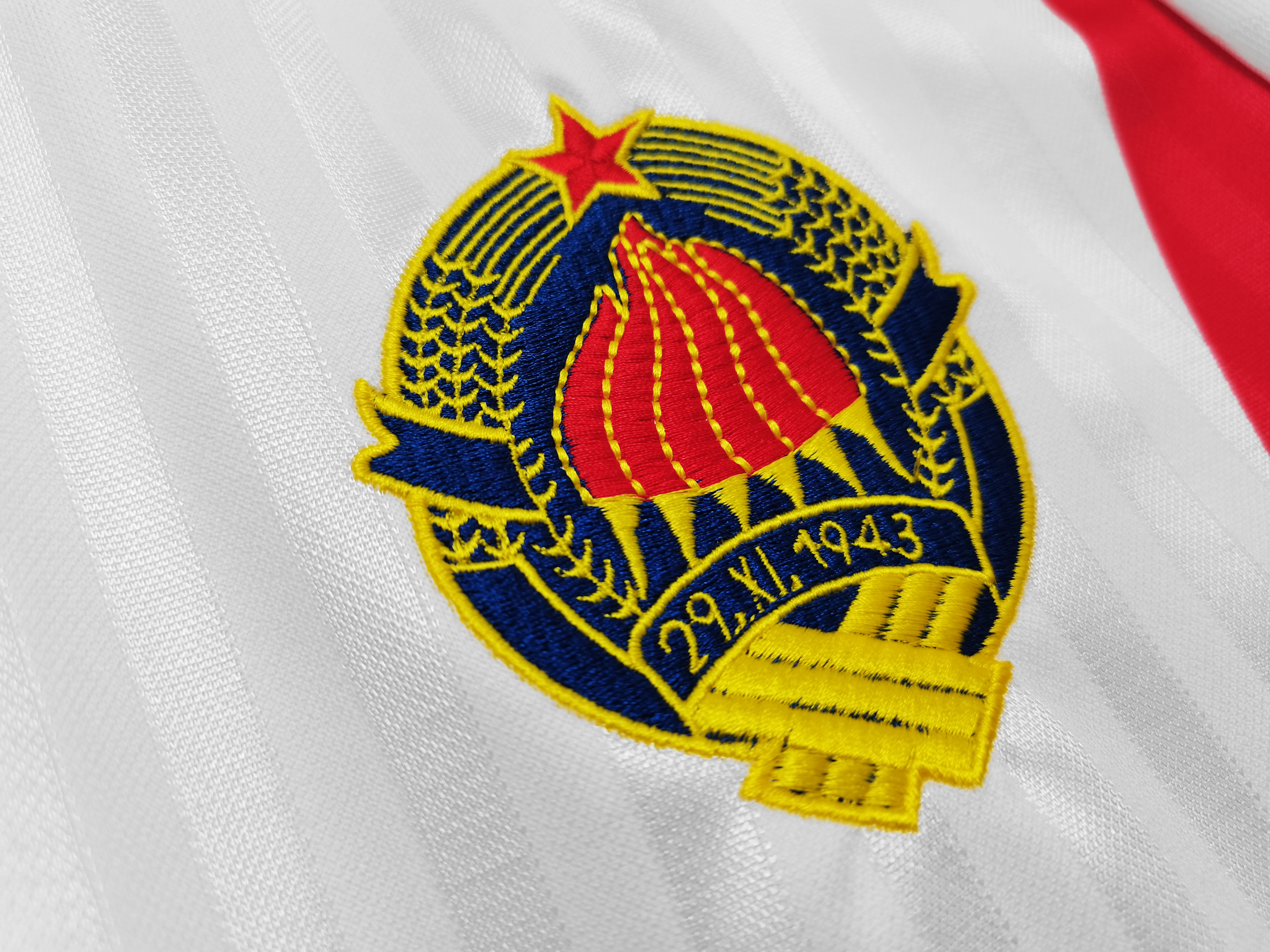 1990 Yugoslavia Away Retro Jersey/1990南斯拉夫客场