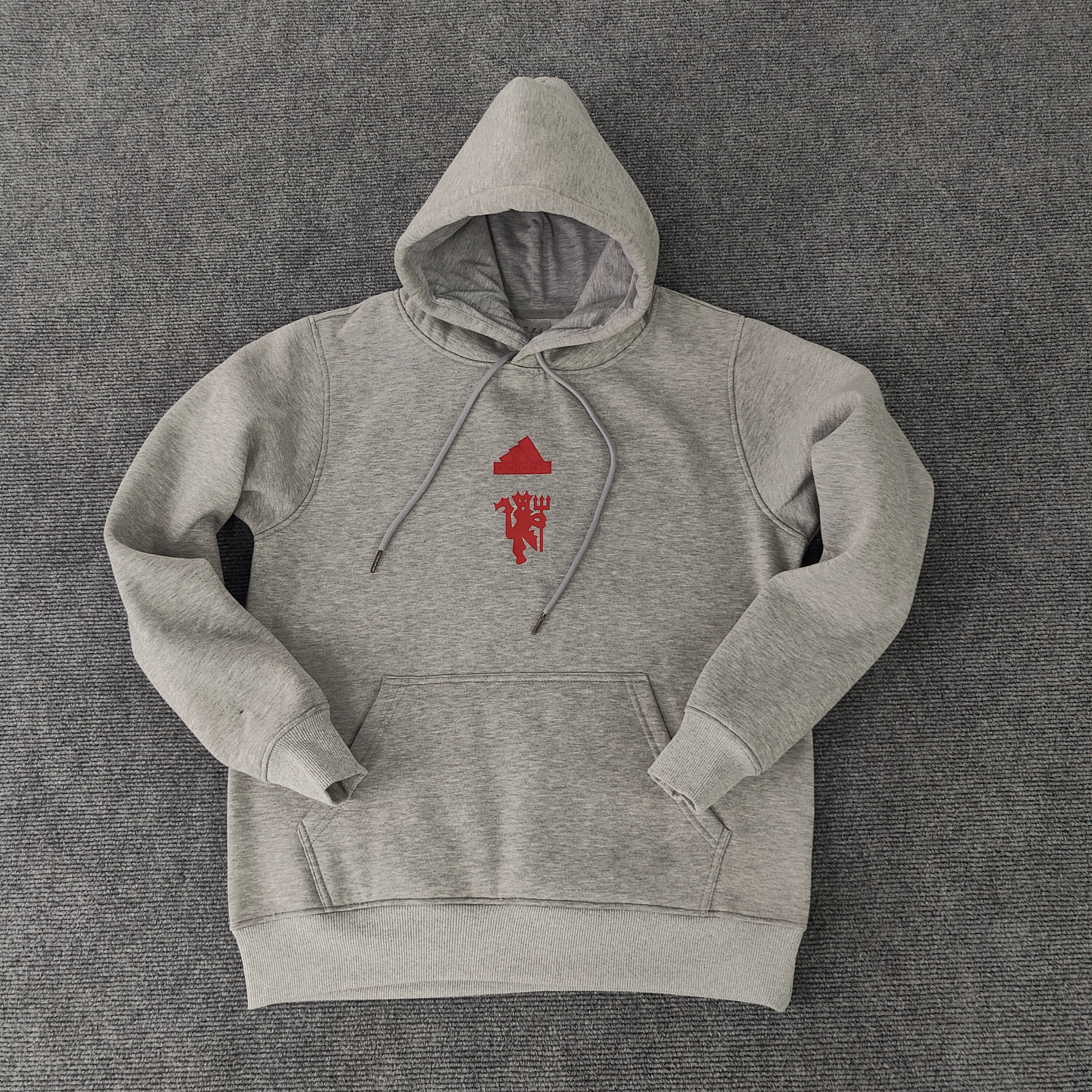 2023 Manchester United Fleece Hoodie/2023曼联加绒卫衣