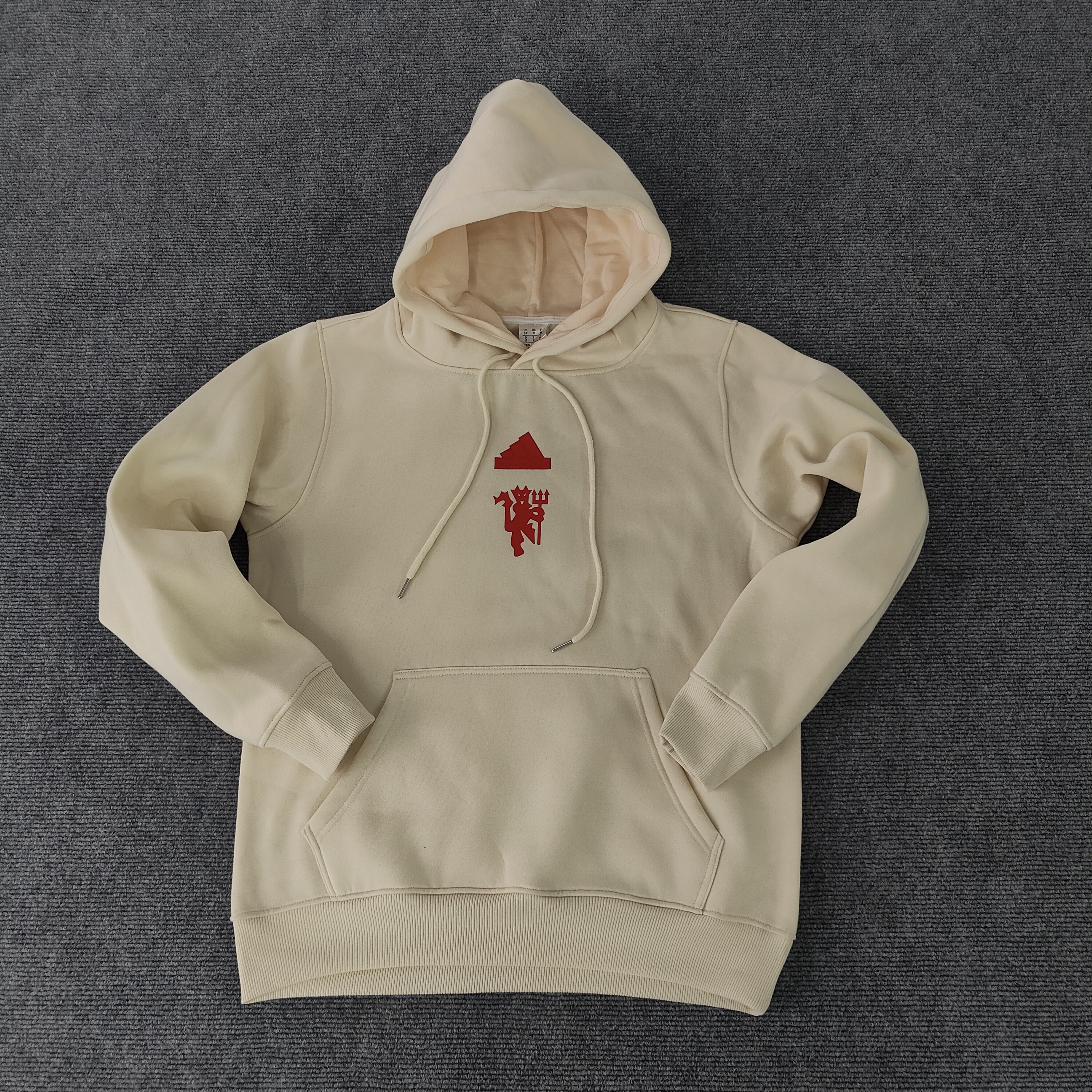 2023 Manchester United Fleece Hoodie/2023曼联加绒卫衣