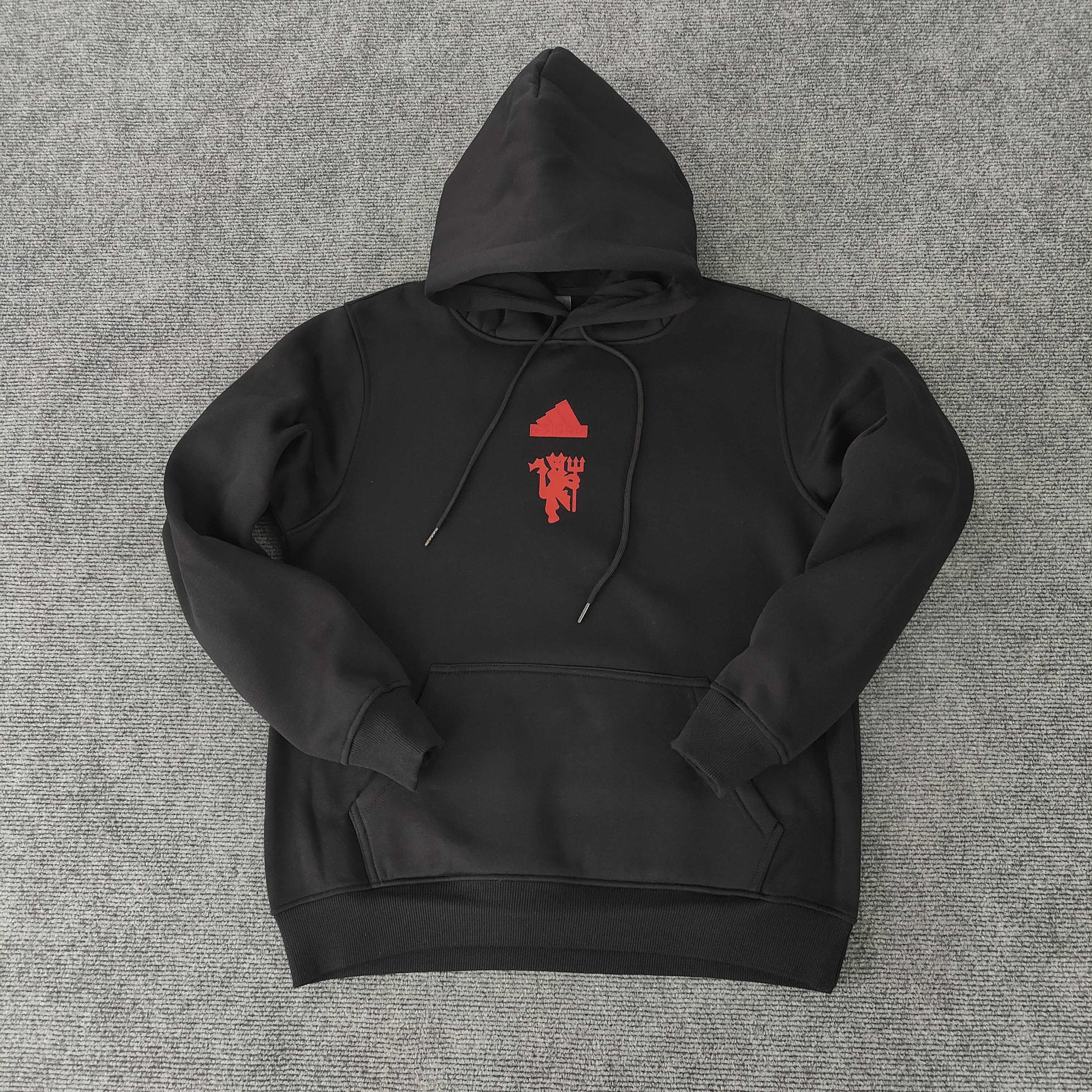 2023 Manchester United Fleece Hoodie/2023曼联加绒卫衣
