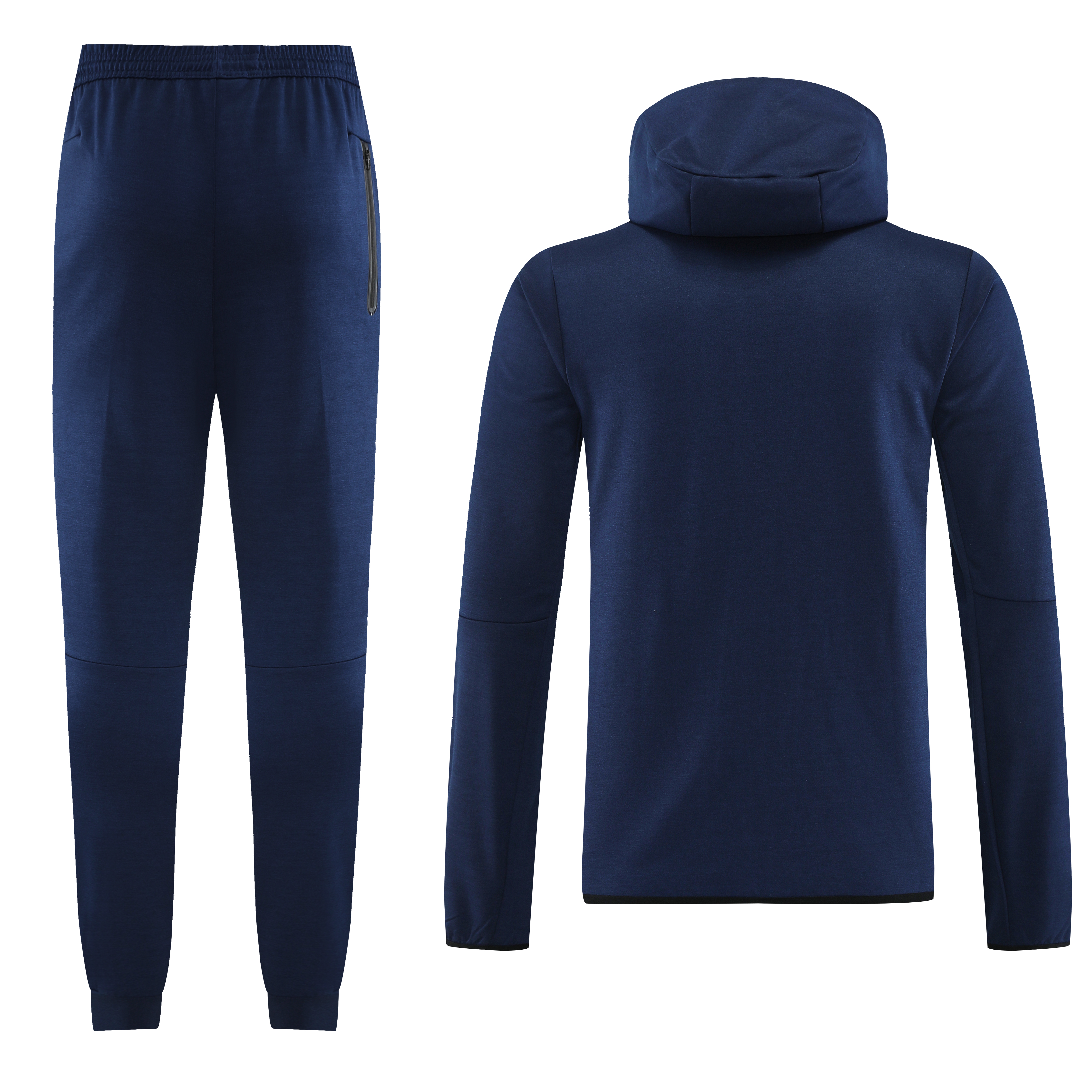 2023 France Jacket Hooded Tracksuit /23法国02宝蓝夹克帽衫套装