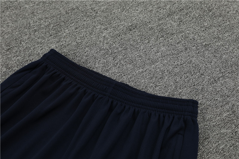 2024 France Short Sleeve Training Suit/2024法国浅兰色短袖训练服