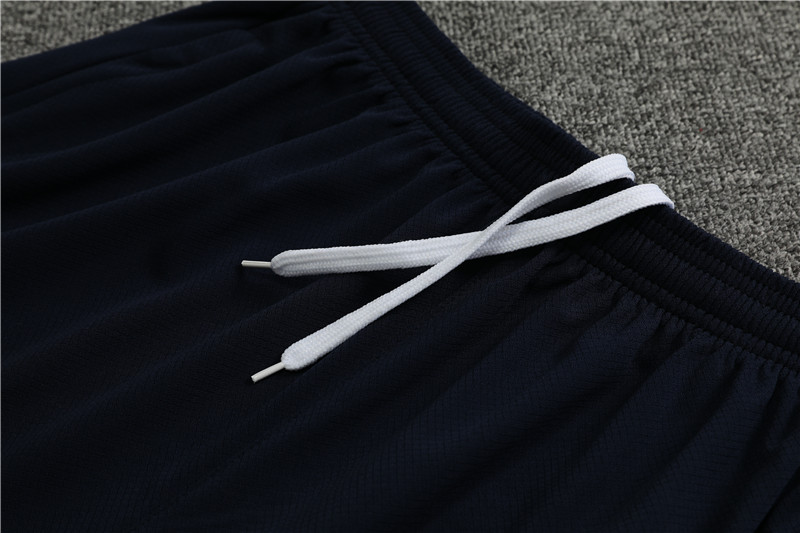 2024 France Short Sleeve Training Suit/2024法国浅兰色短袖训练服