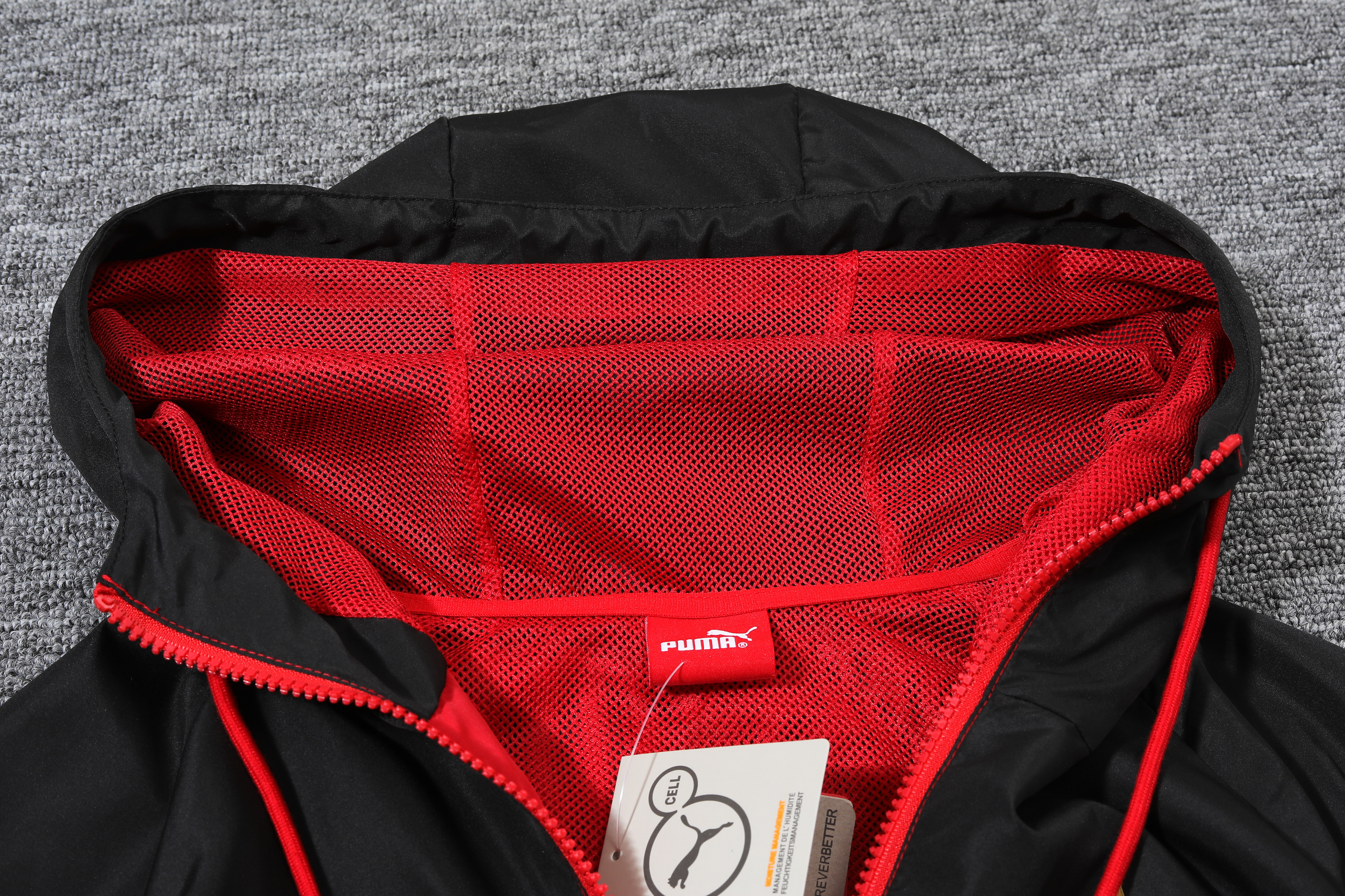2023 AC Milan Player Hooded Windbreaker S-XXL/2023AC米兰球员版风衣